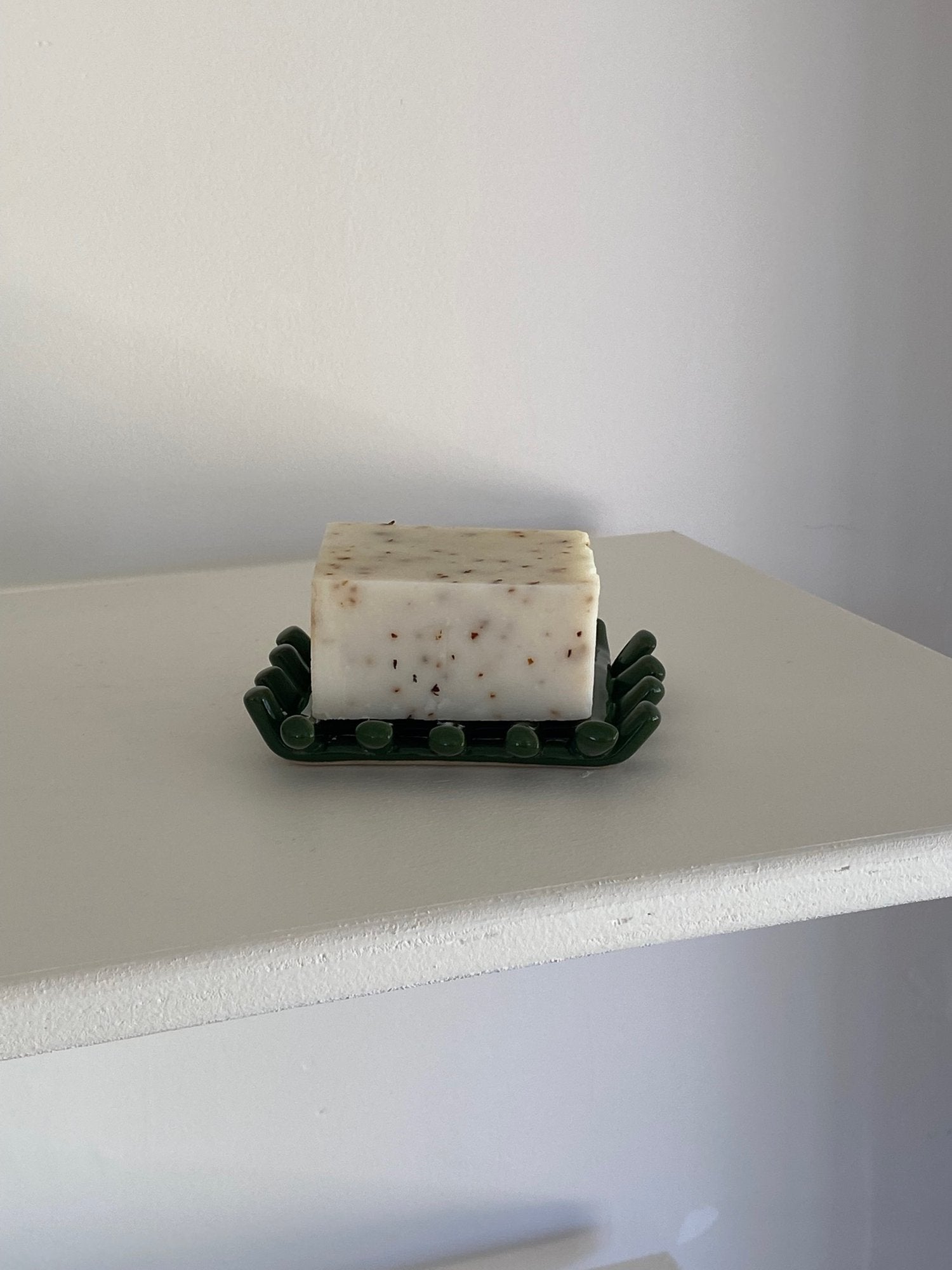 Jedda Clay - Grid Soap Dish - Forest