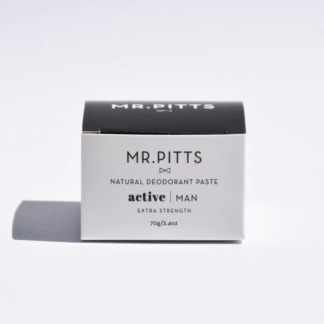 Mr Pitts - Active Man - Natural Deodorant