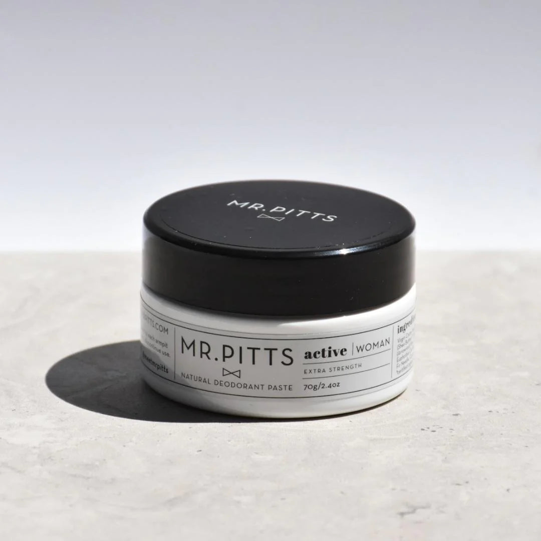 Mr Pitts - Active Woman - Natural Deodorant
