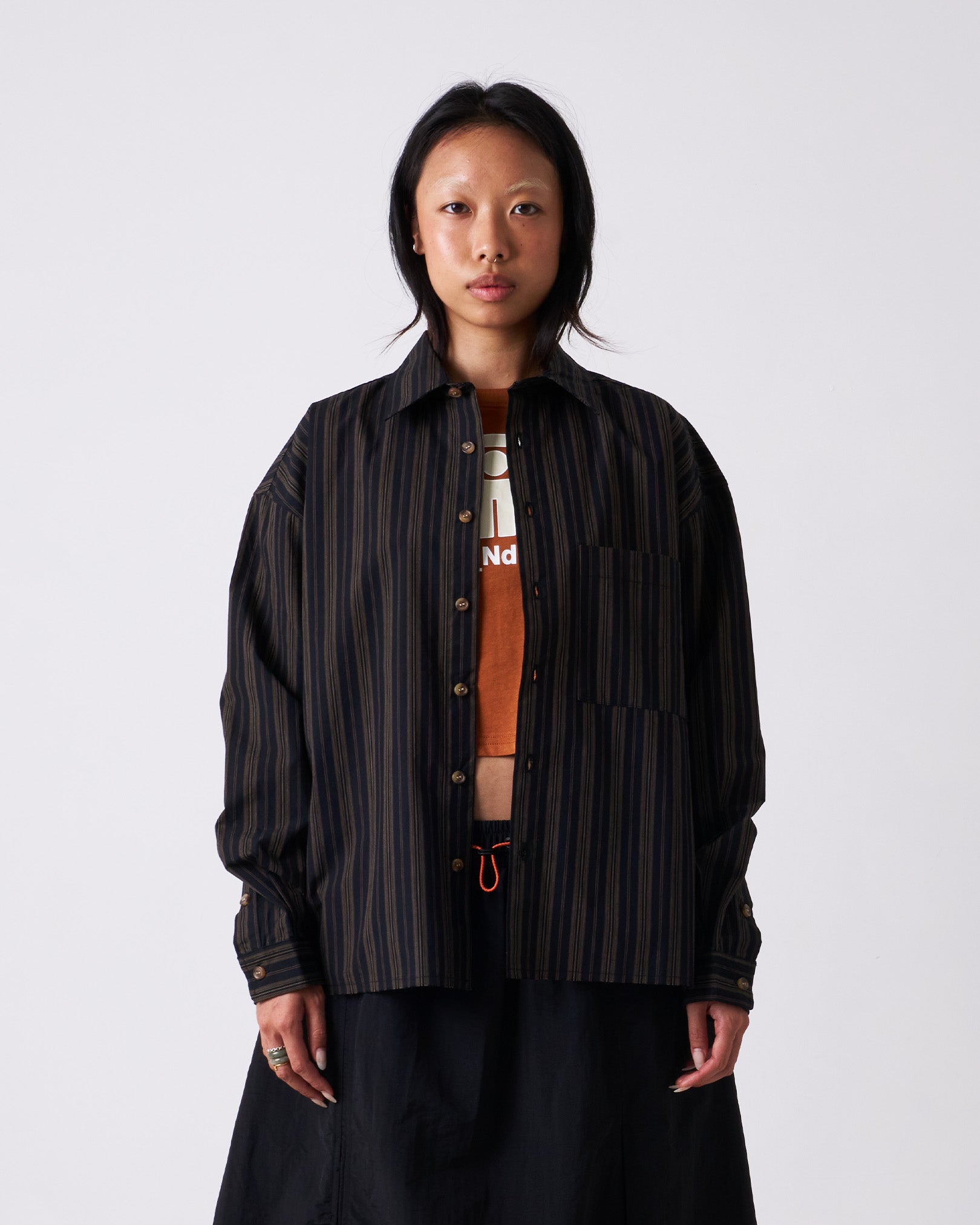 Candice - Raw - Striped Shirt