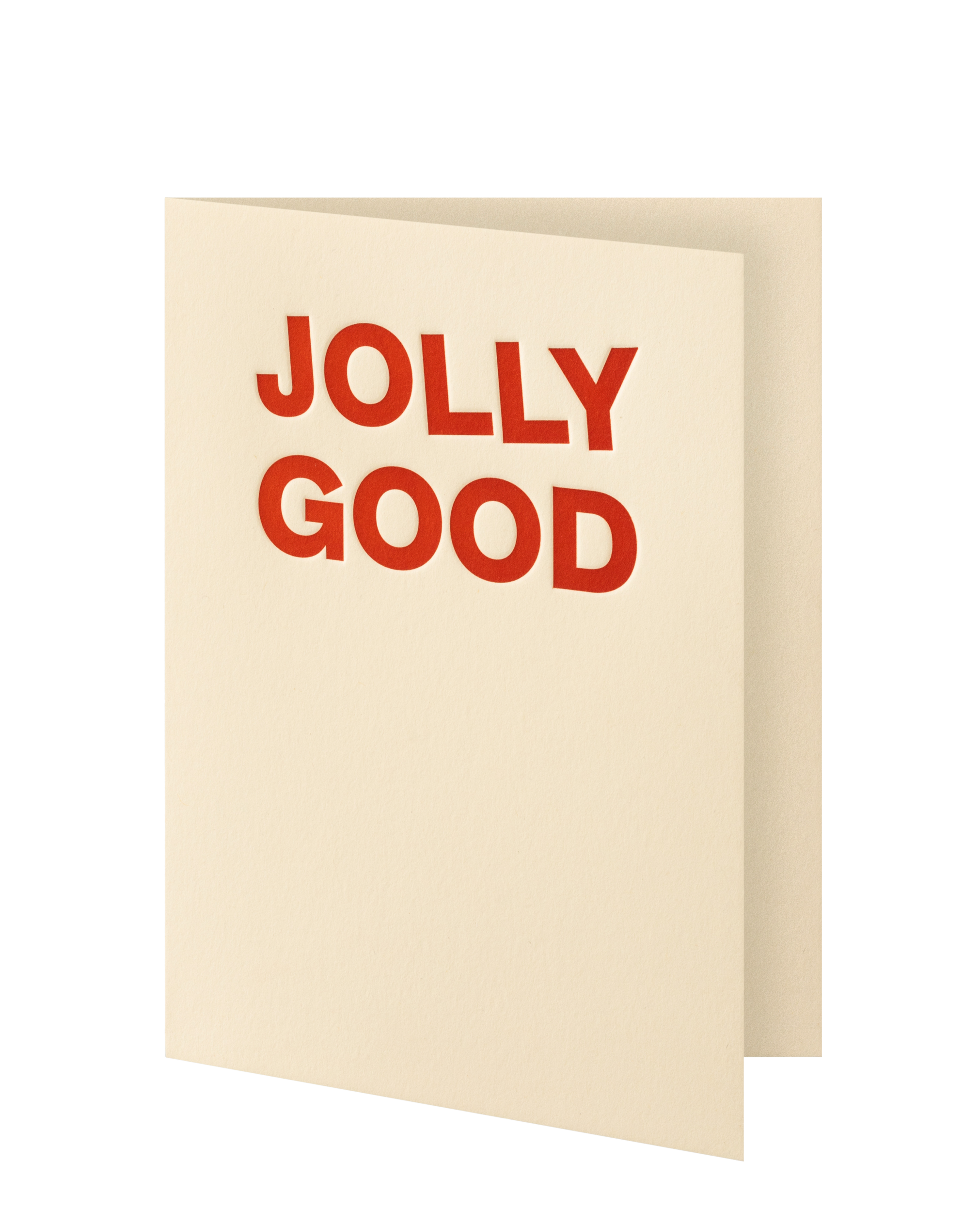 SHORT TALK - JOLLY GOOD