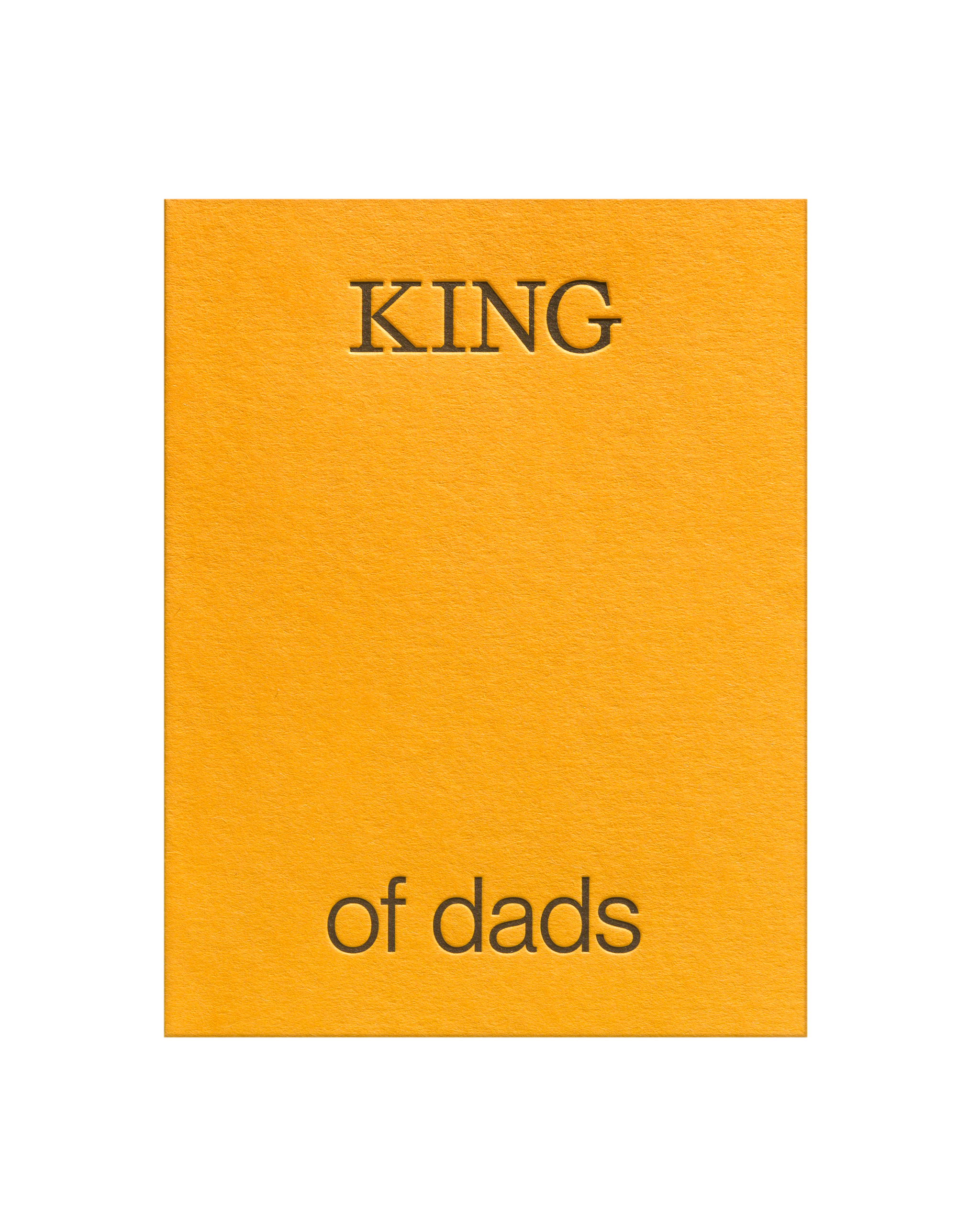 SHORT TALK - KING OF DADS