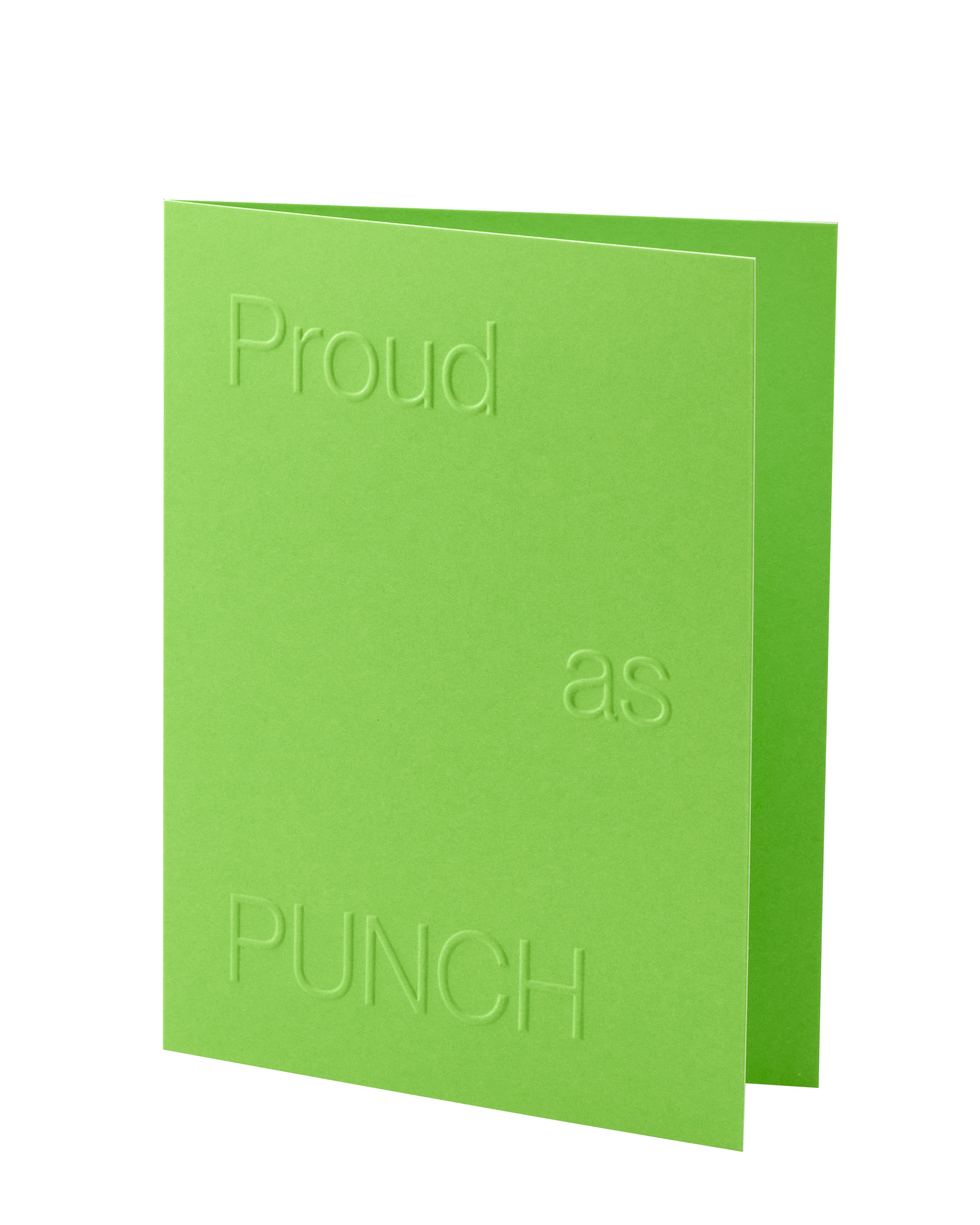 SHORT TALK - PROUD AS PUNCH