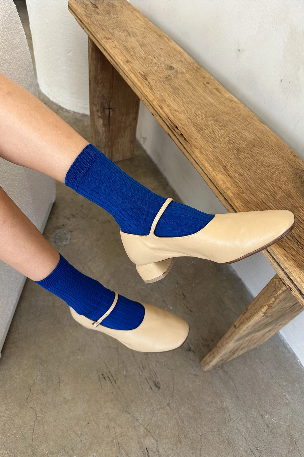 LE BON SHOPPE - HER SOCKS - COBALT