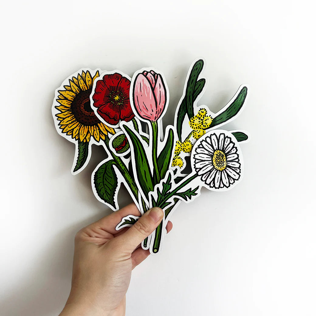 Billie Justice Thomson - Fridge Flower Magnets