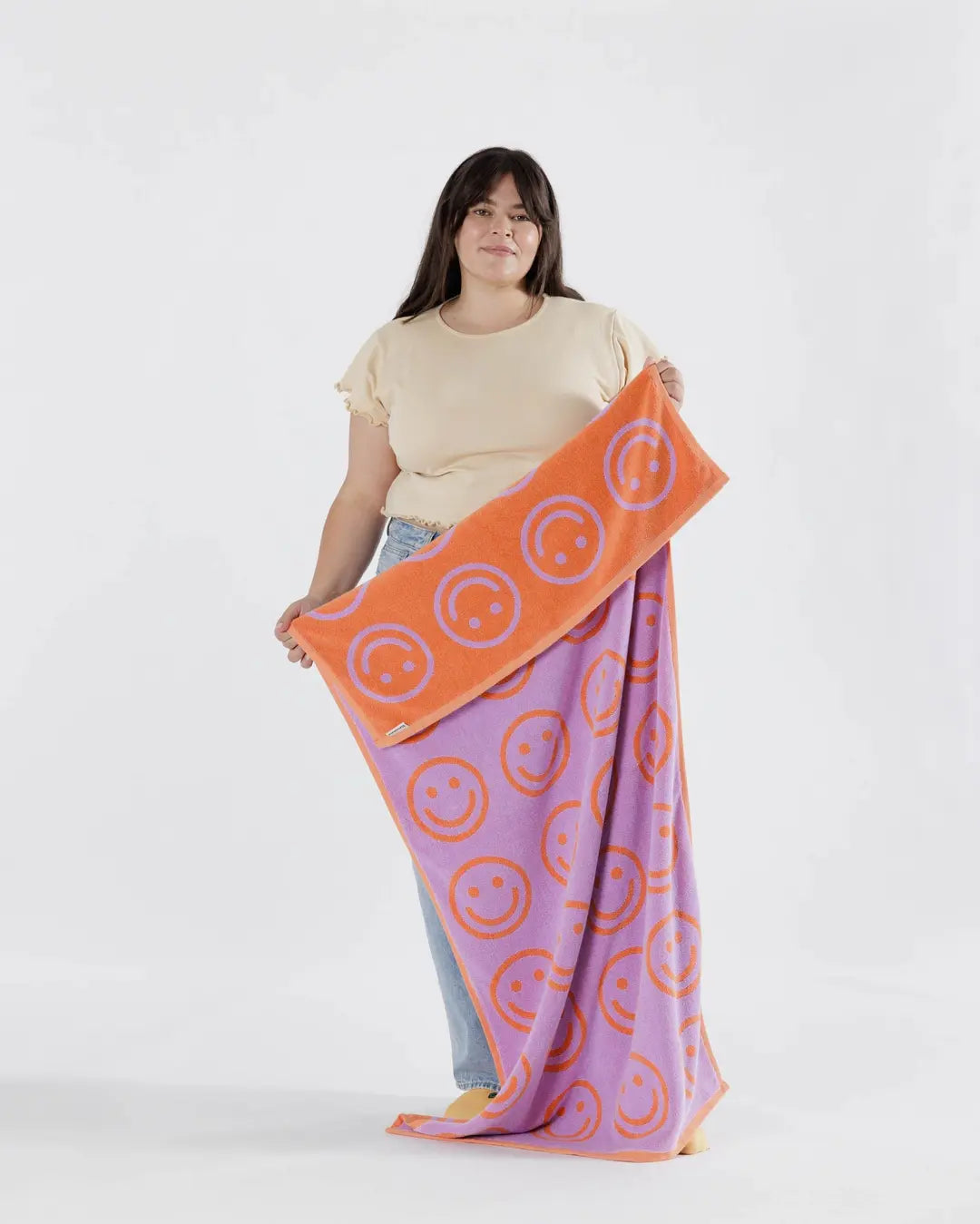 Baggu - Happy Lilac  - Beach/ Bath Towel