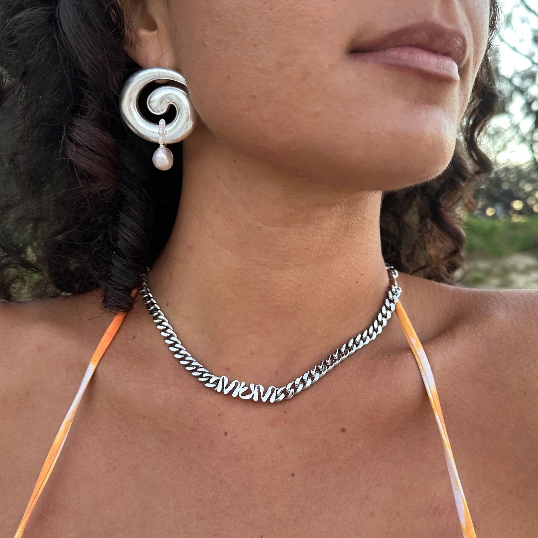 Briwok - Mum Necklace - Silver