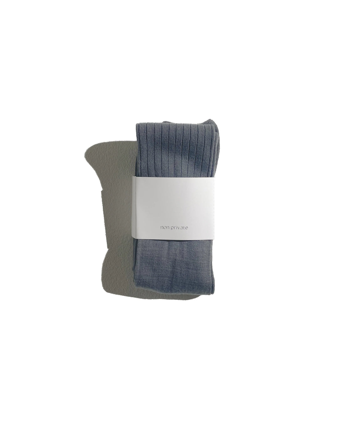 Non Private - Knee High Layered Socks - Charcoal