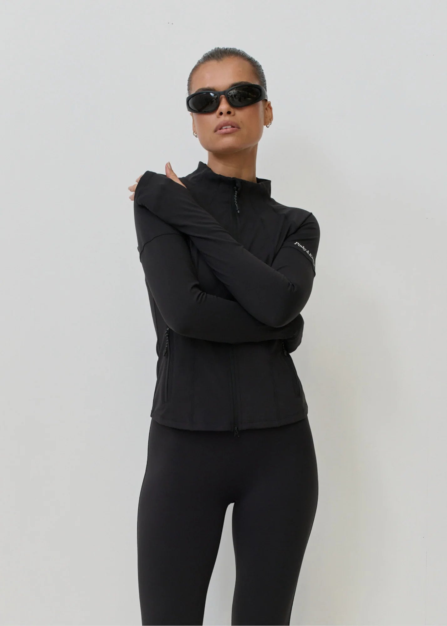 Pinky & Kamal - Racer Zip Jacket - Black