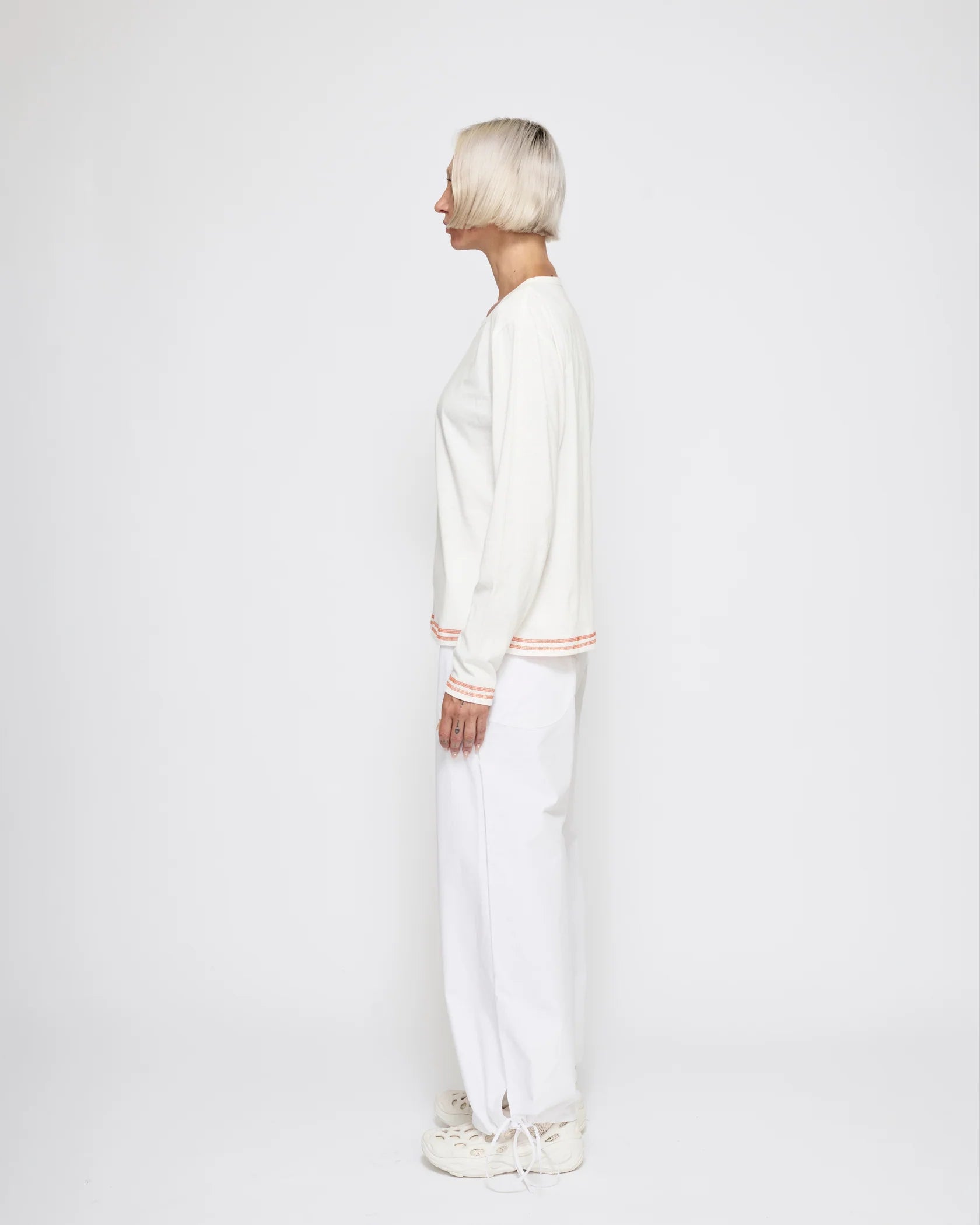 MARSH Hemp Pullover - White