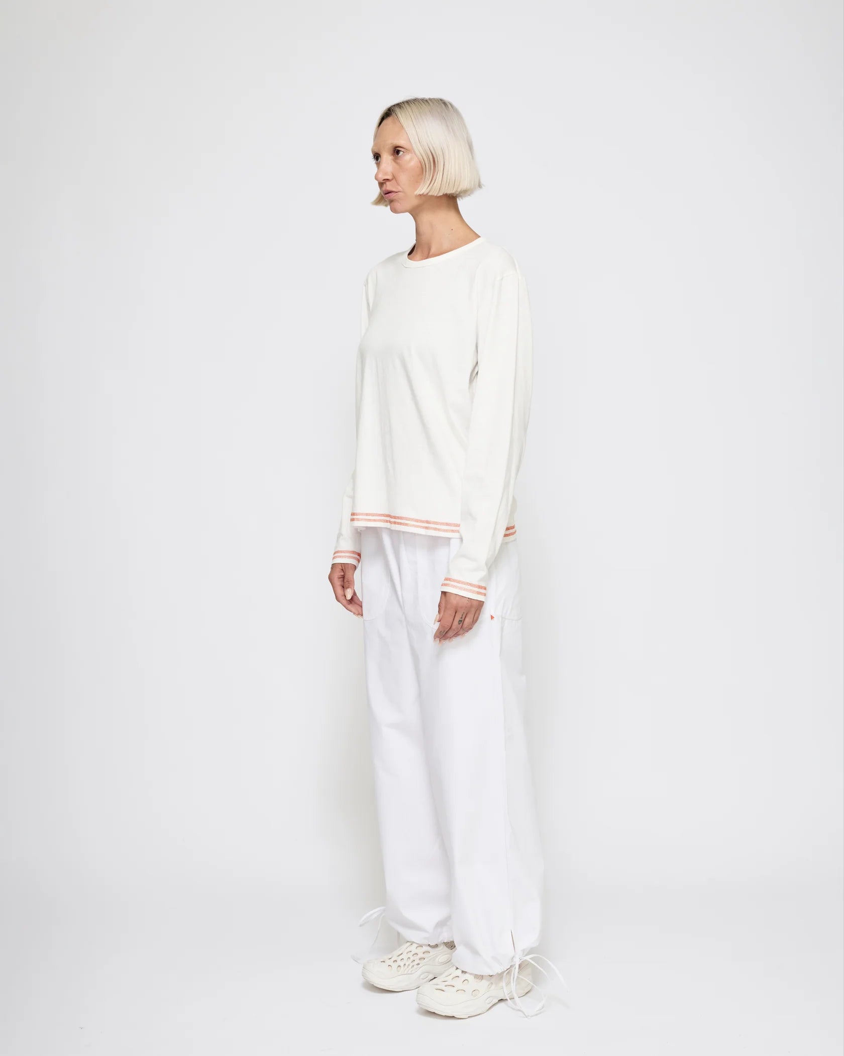 MARSH Hemp Pullover - White