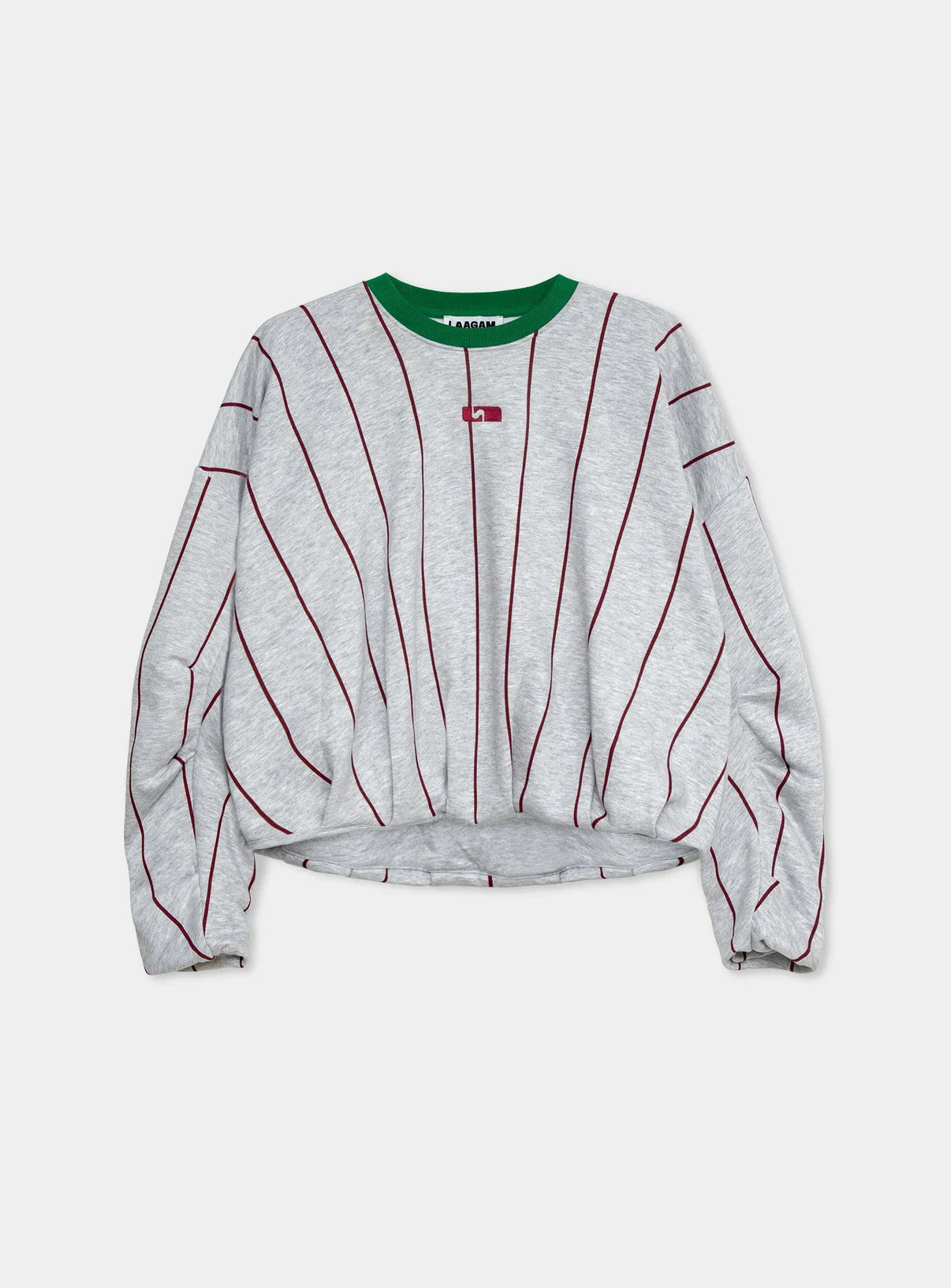 Laagam - Kelly Grey Striped Sweatshirt