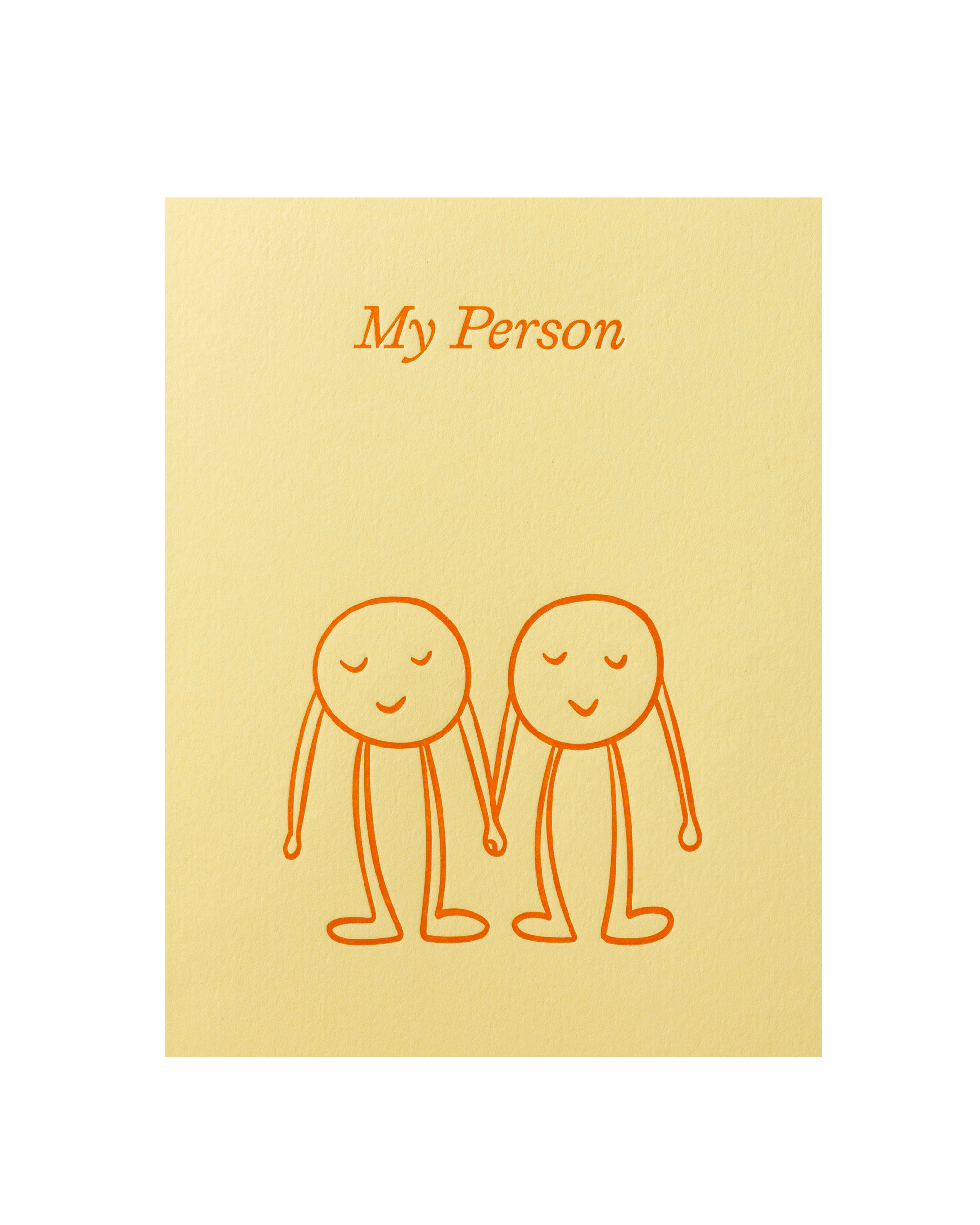 SHORT TALK - MY PERSON