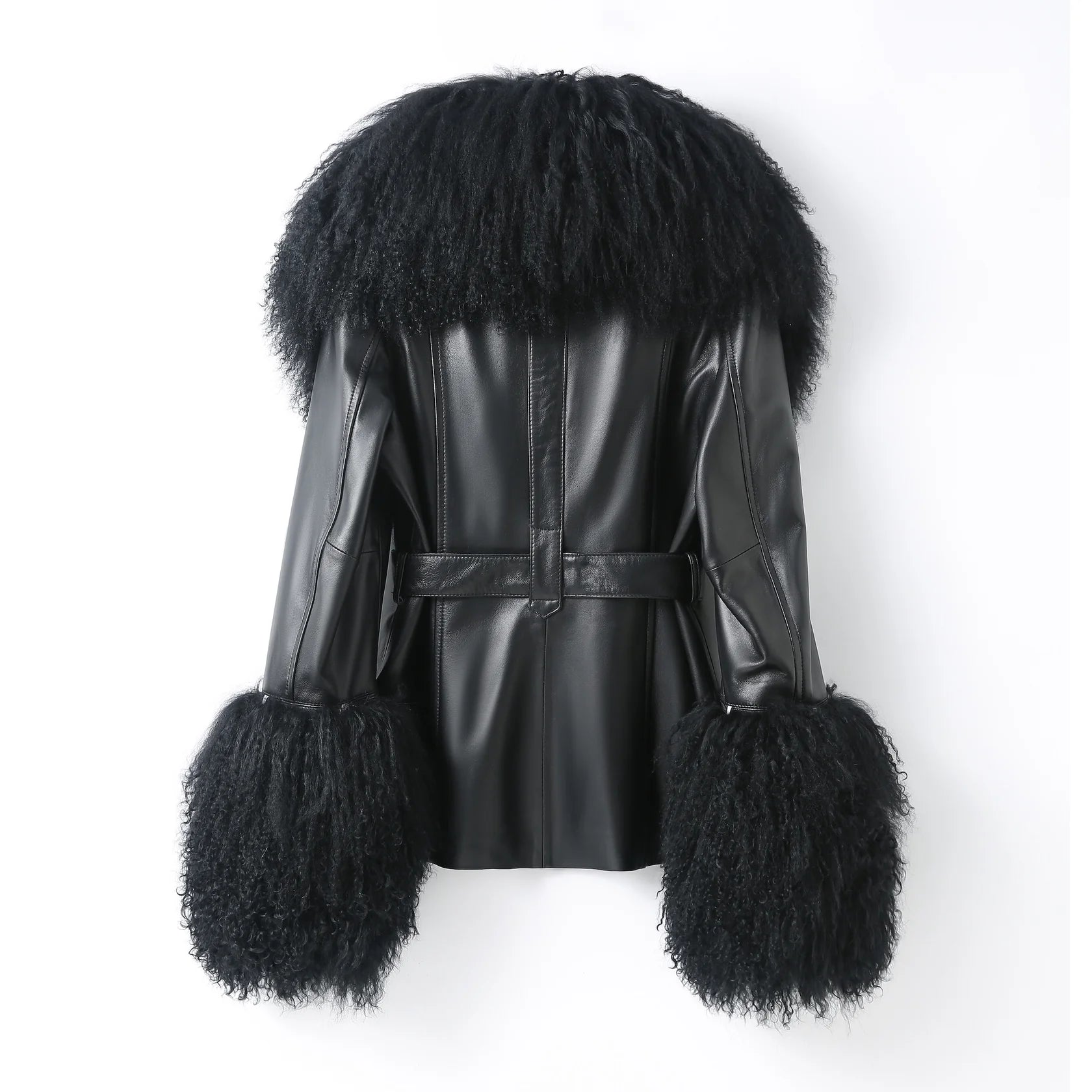 Ppeached - Betty Leather Jacket - Black