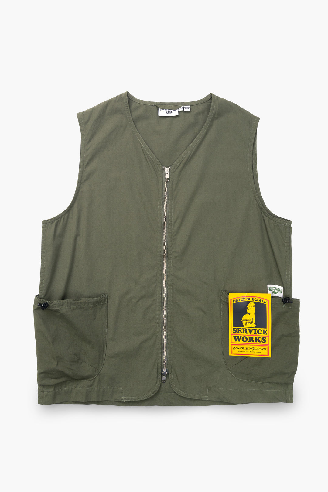 Service Works - Gardener Vest - Olive