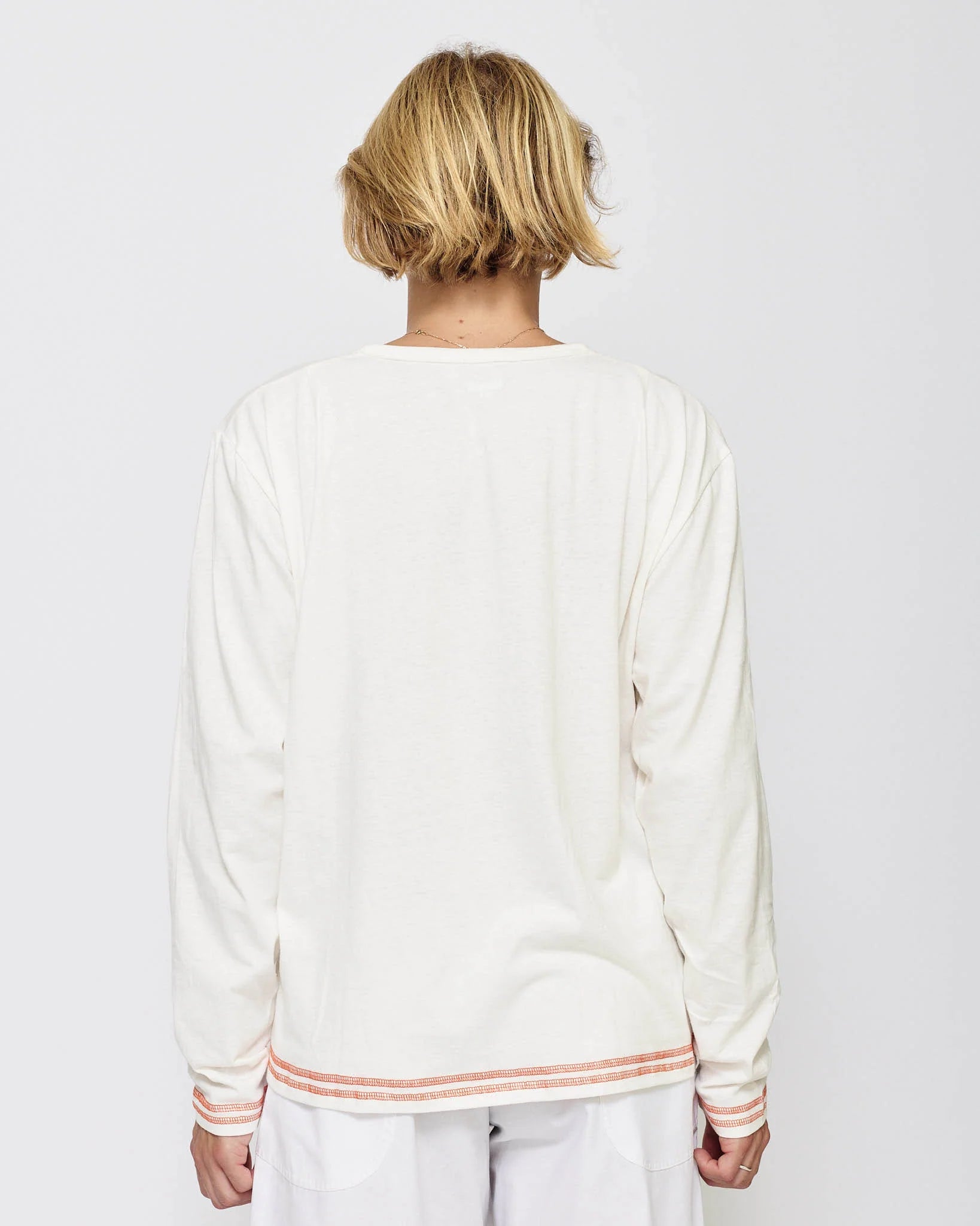 MARSH Hemp Pullover - White