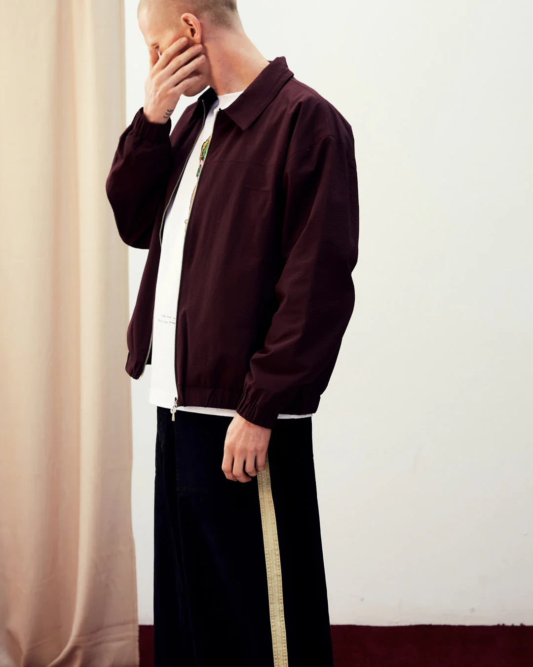 Candice - Charles Harrington Jacket - Burgandy