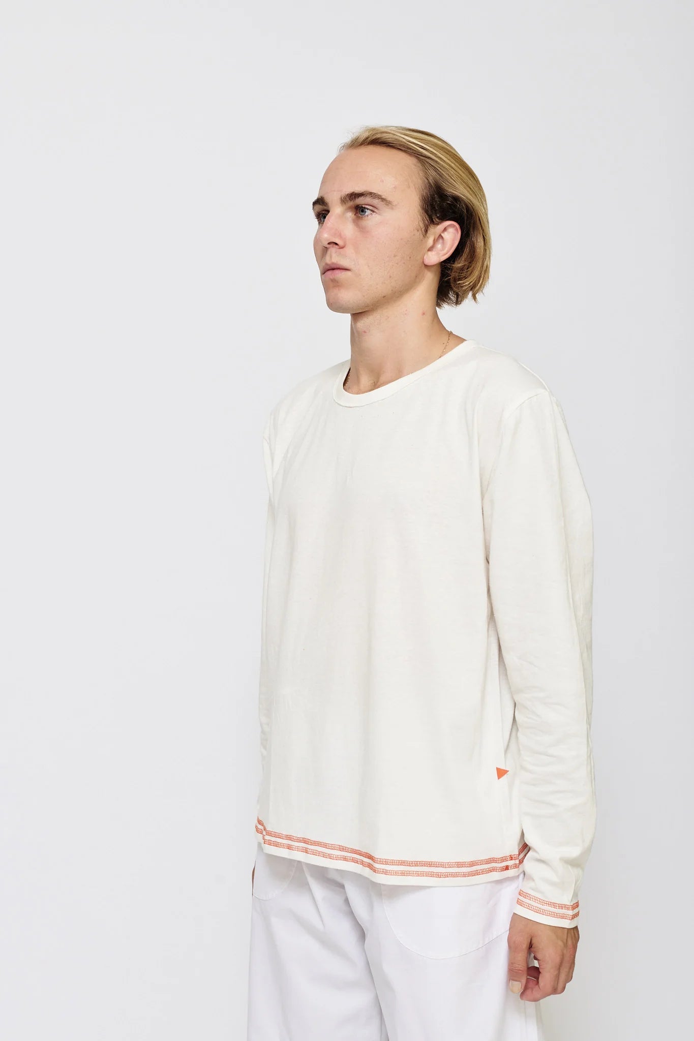 MARSH Hemp Pullover - White