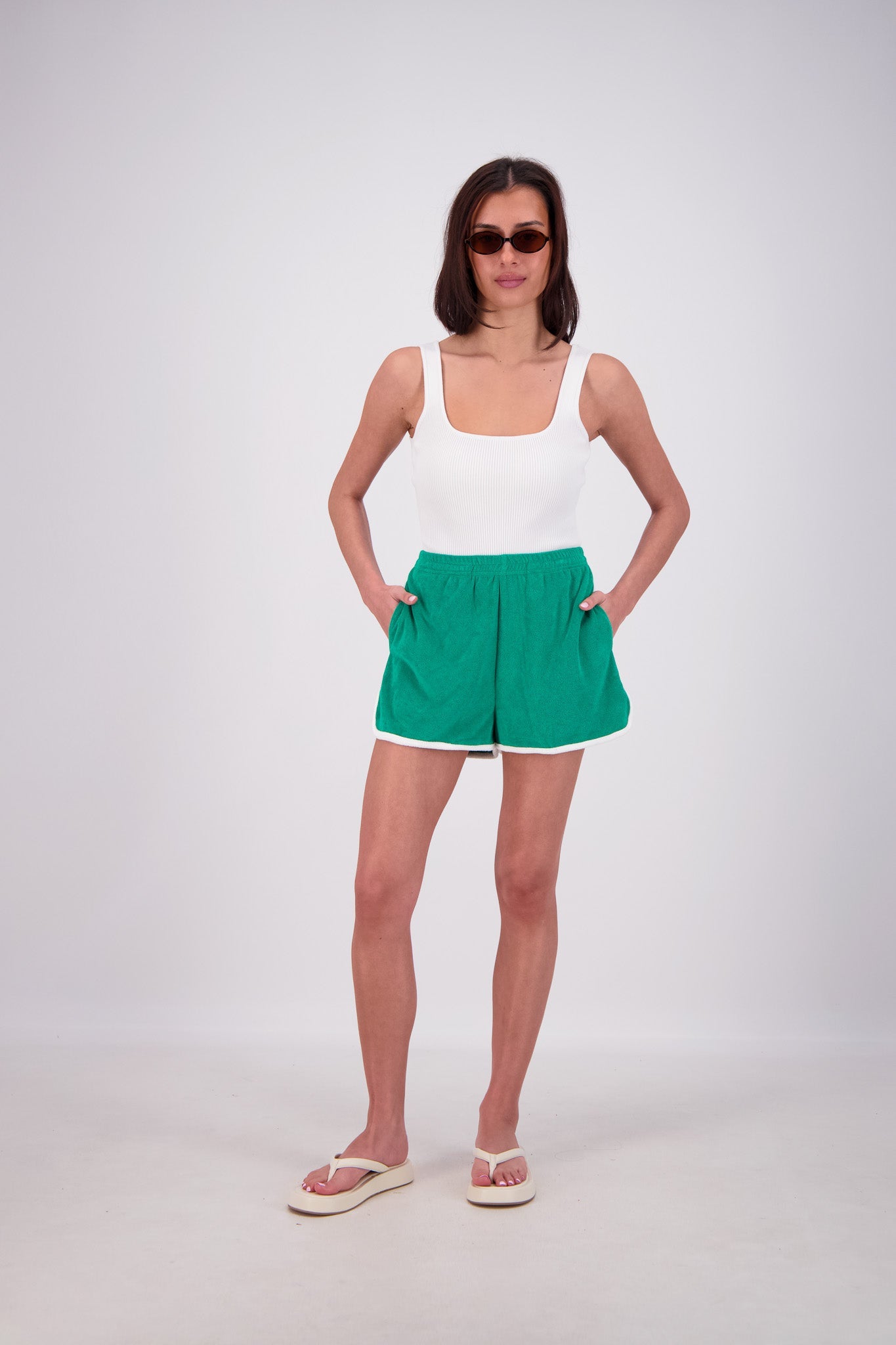 JASMINE ALEXA - KUHIO SHORTS - GREEN