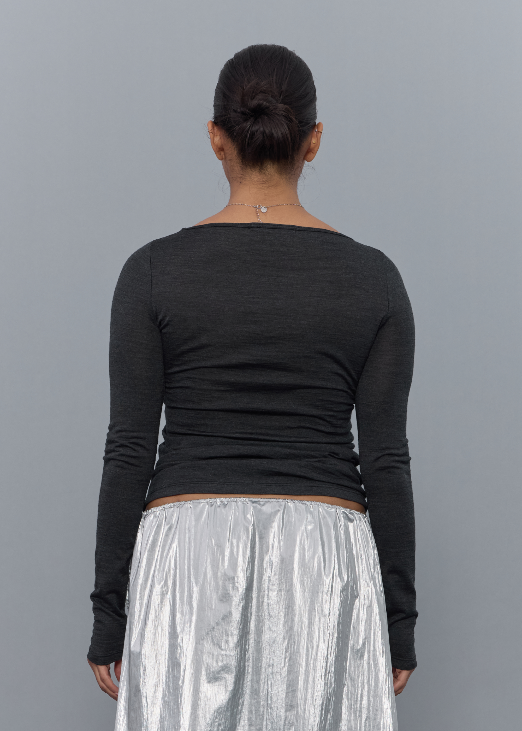 Permanent Vacation - Connection Wool Top - Cinder