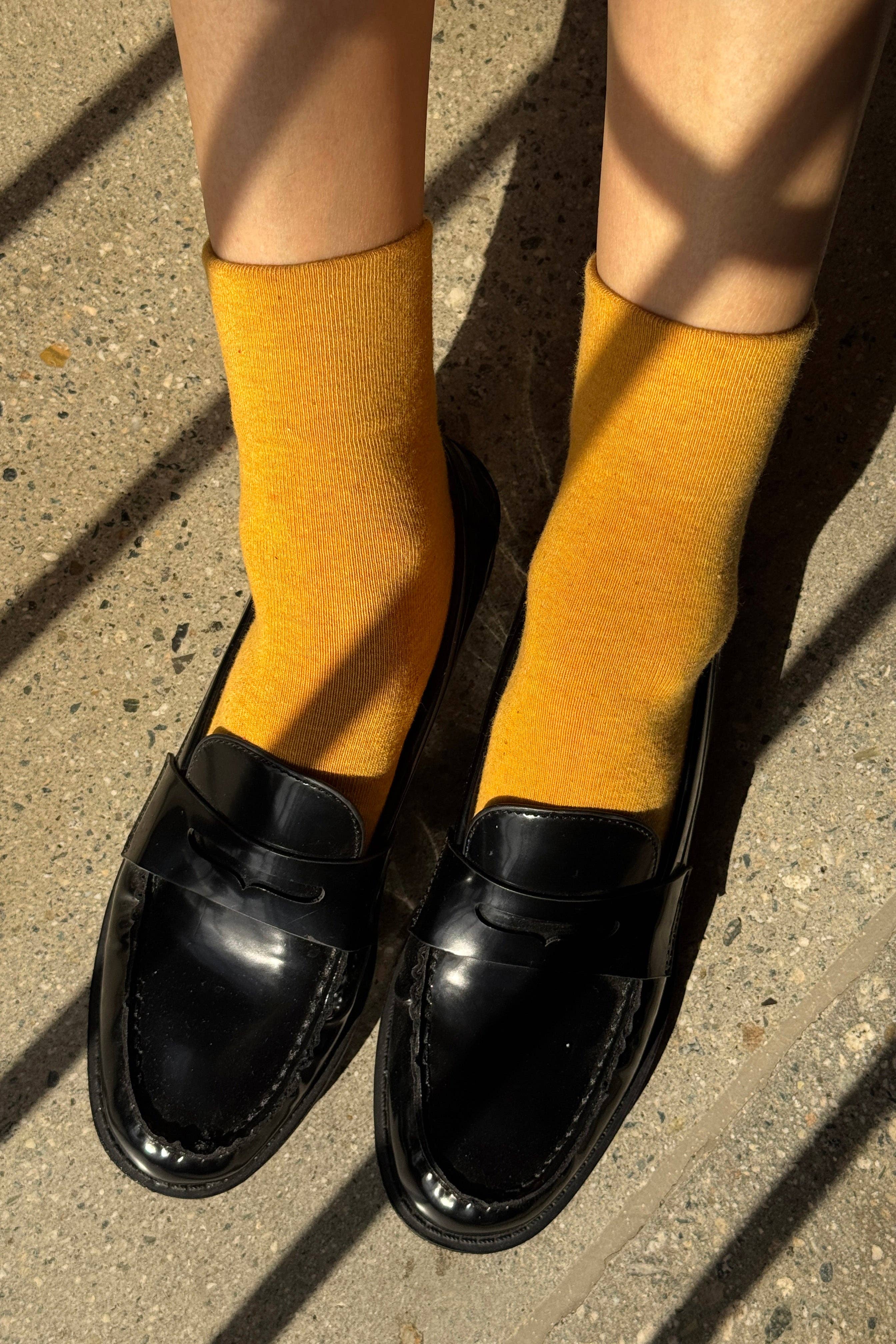 Le Bon Shoppe - Sneaker Socks - Marigold