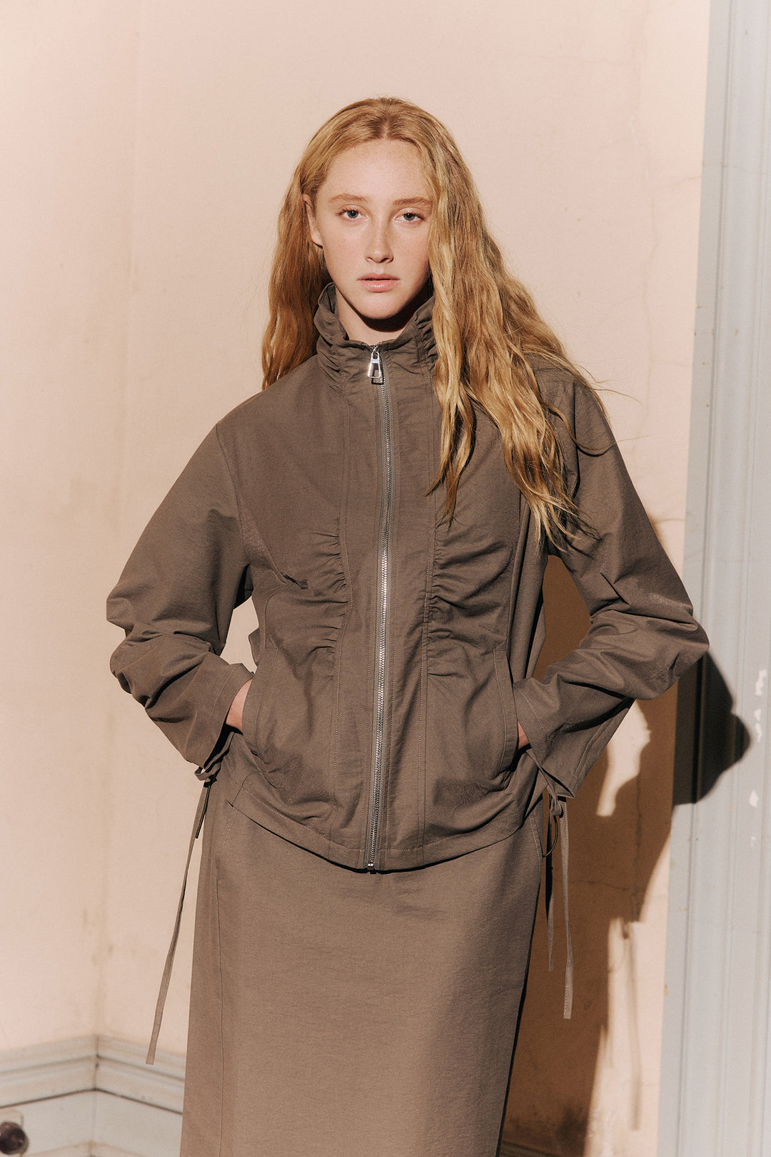 MUSE THE LABEL - KORA JACKET - KHAKI