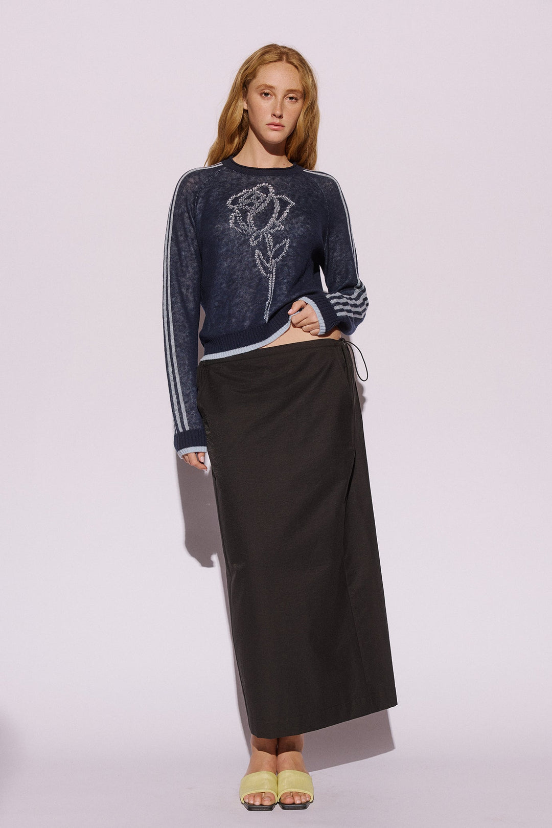 MUSE THE LABEL - ECHO SKIRT BLACK