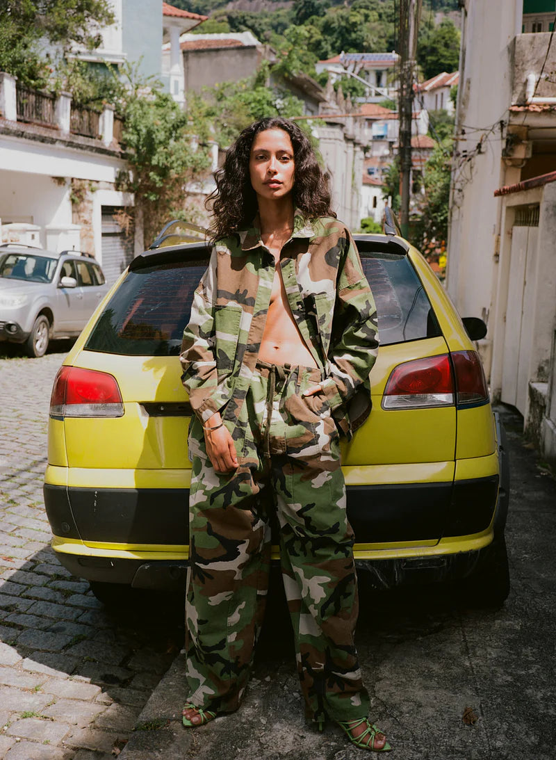 Kinga Csilla - Camuffare Pallet Pant
