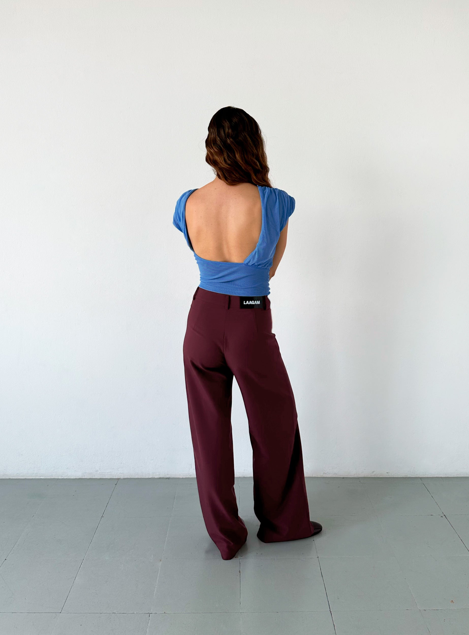 Laagam - Zion - Burgandy Pants