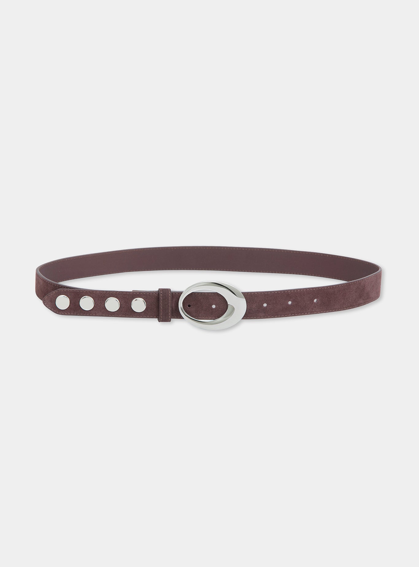 Laagam - Nilah Brown Suede Belt