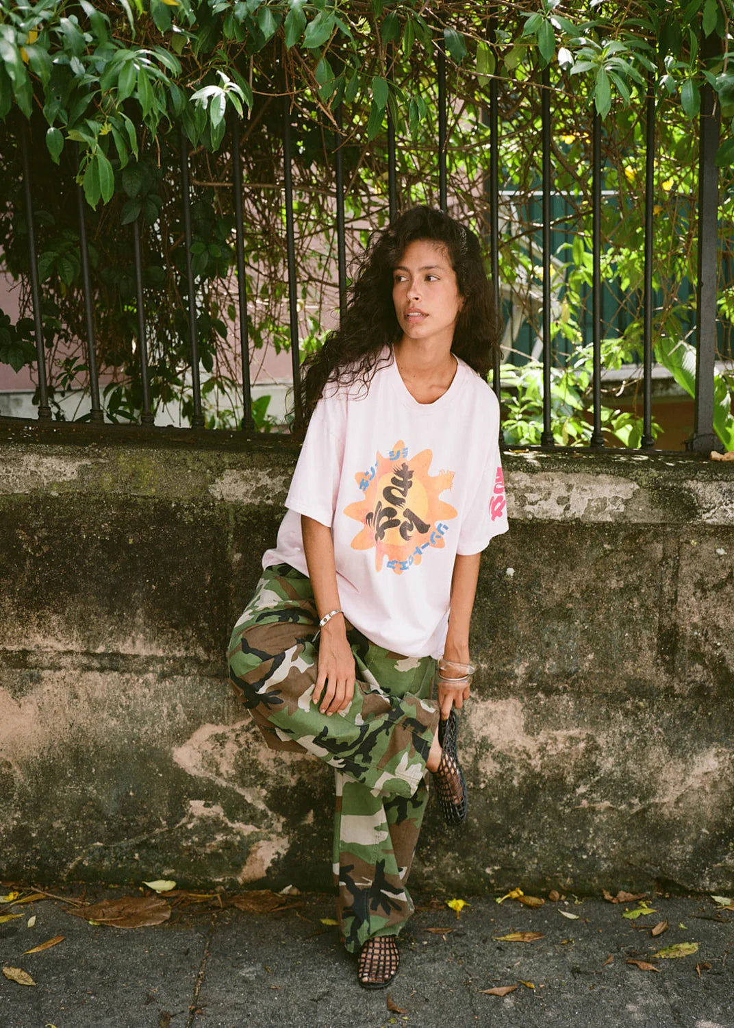 Kinga Csilla - Camuffare Pallet Pant