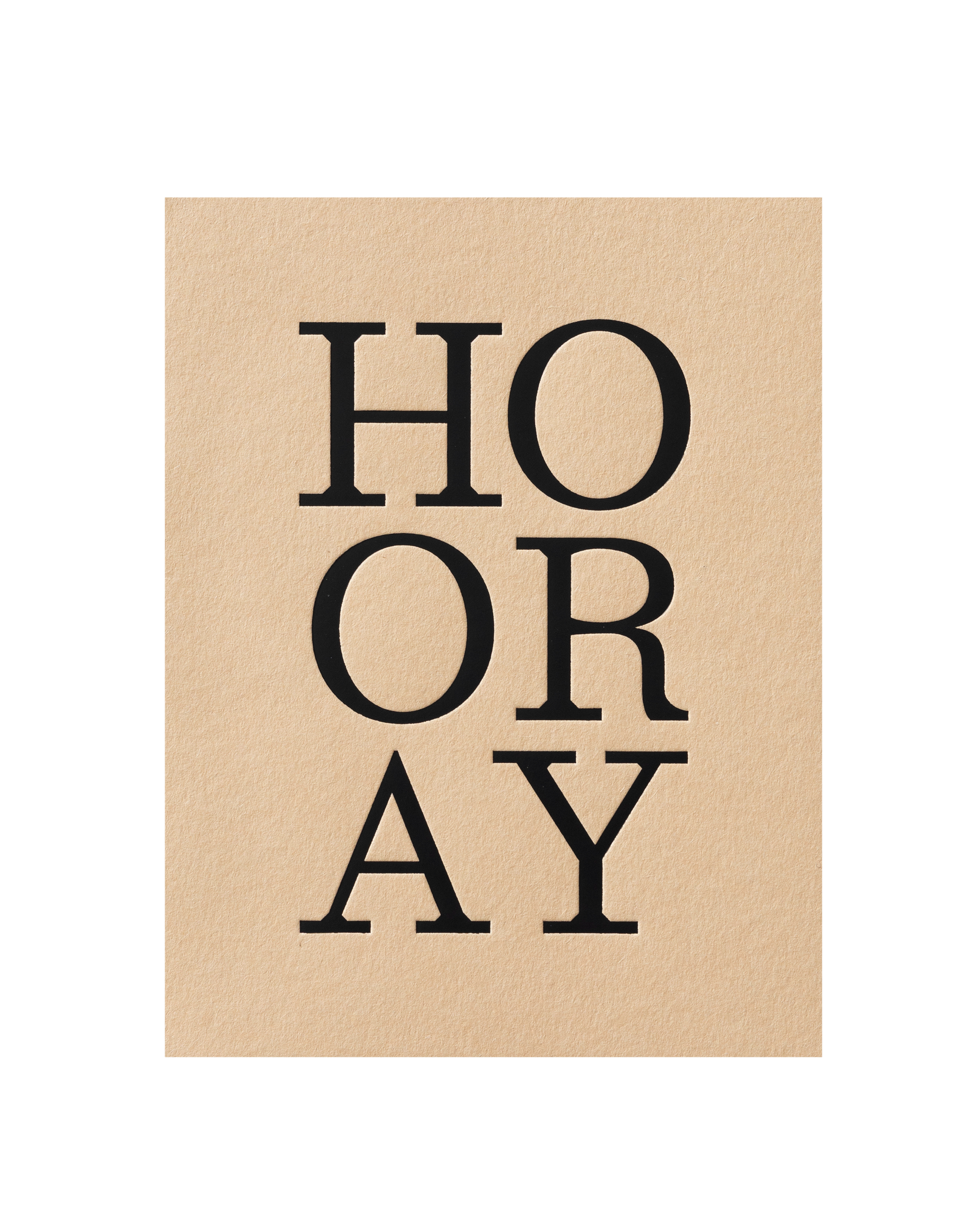 SHORT TALK - HOORAY