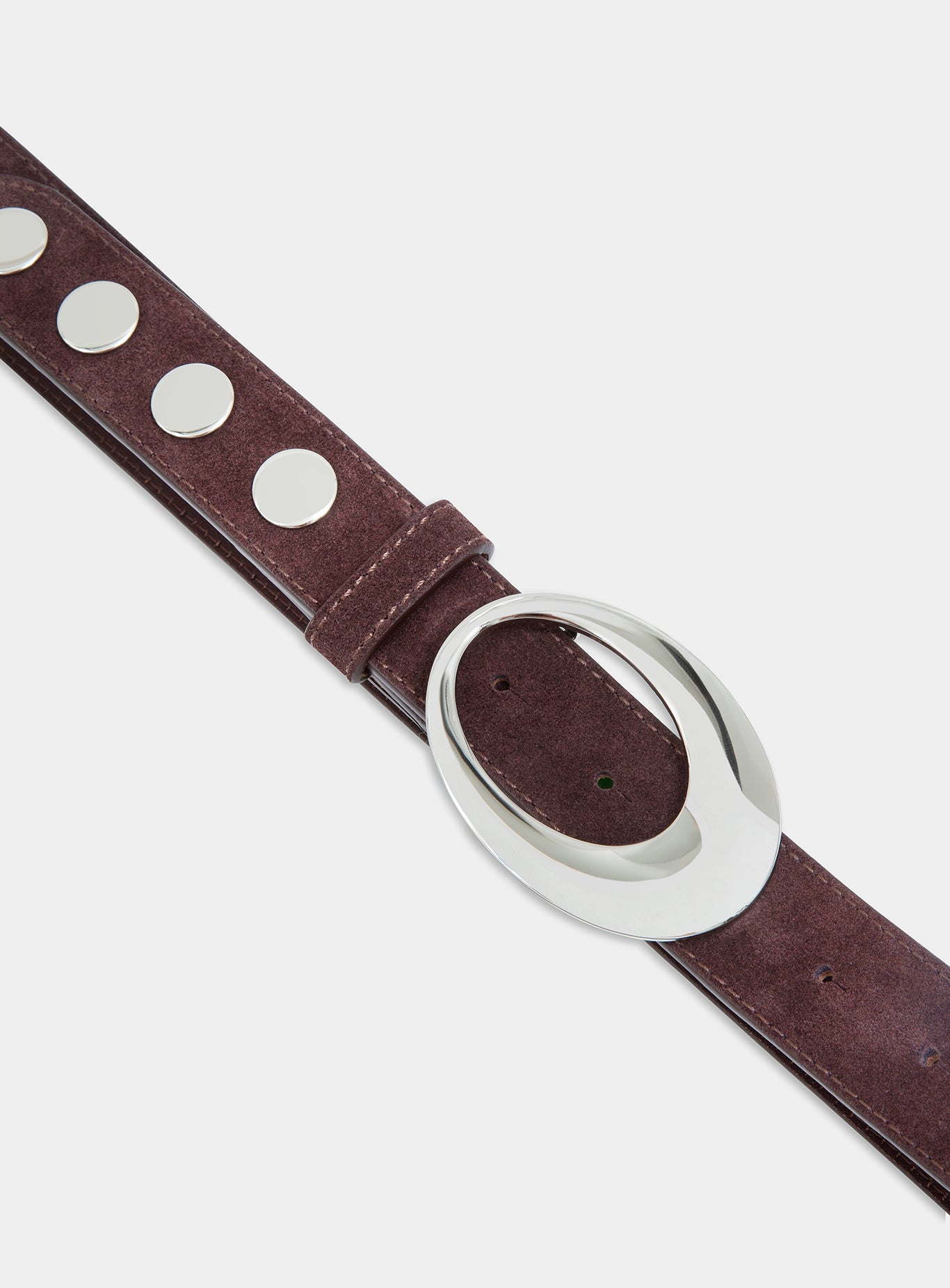 Laagam - Nilah Brown Suede Belt