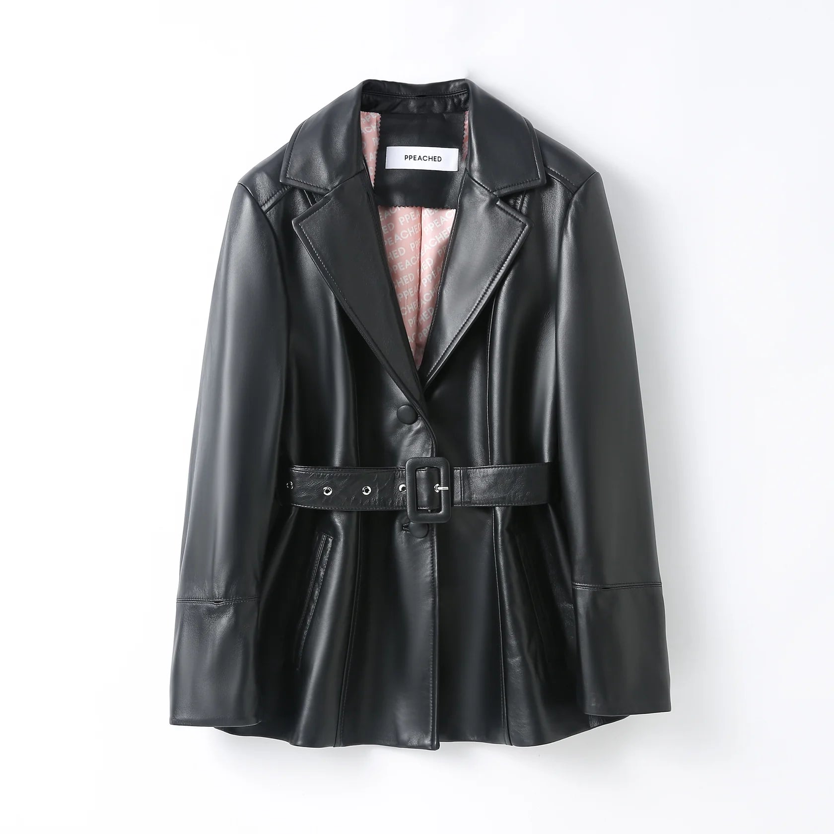 Ppeached - Betty Leather Jacket - Black