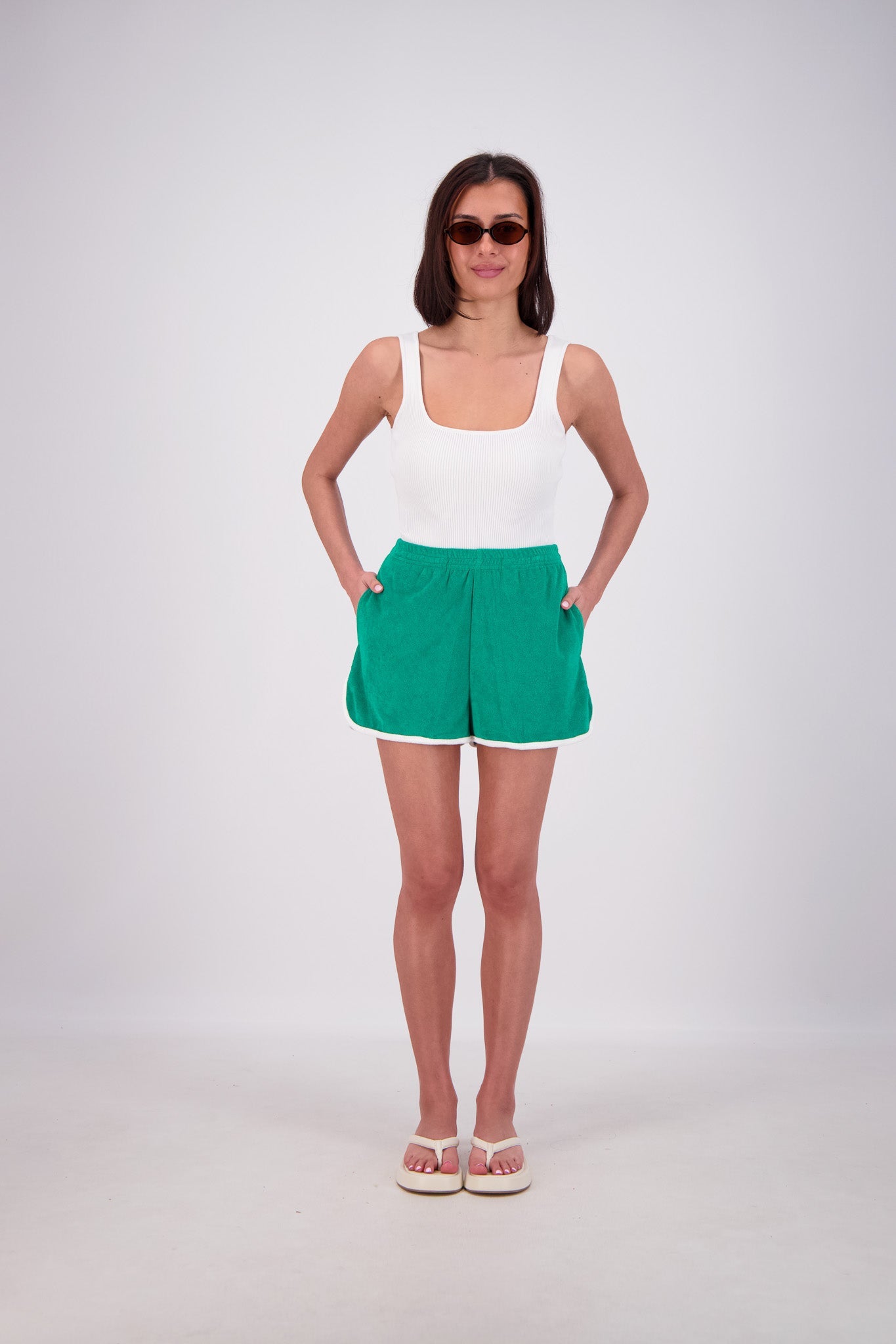 JASMINE ALEXA - KUHIO SHORTS - GREEN