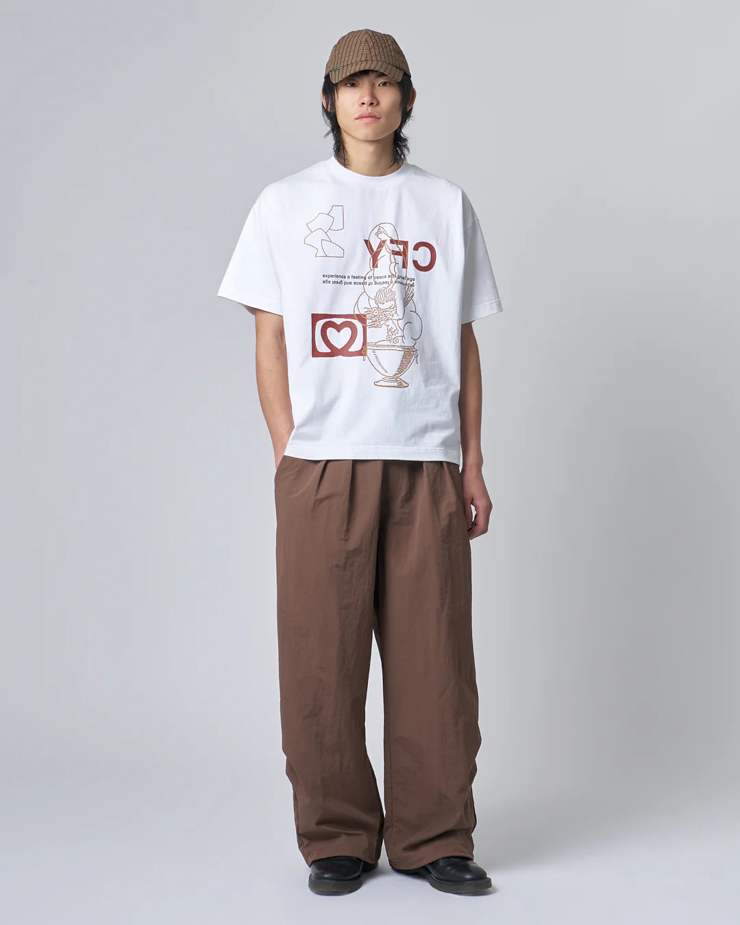 Candice - Air Nylon Pants - Brown