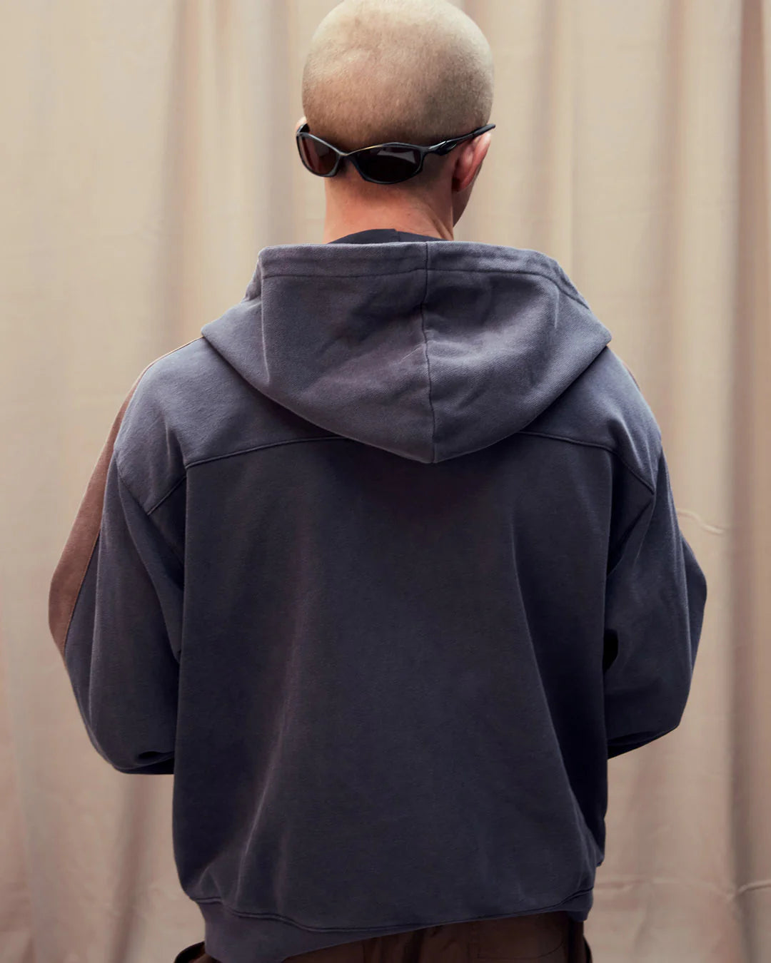 Candice - Edward Zip Through Hoodie - Midnight