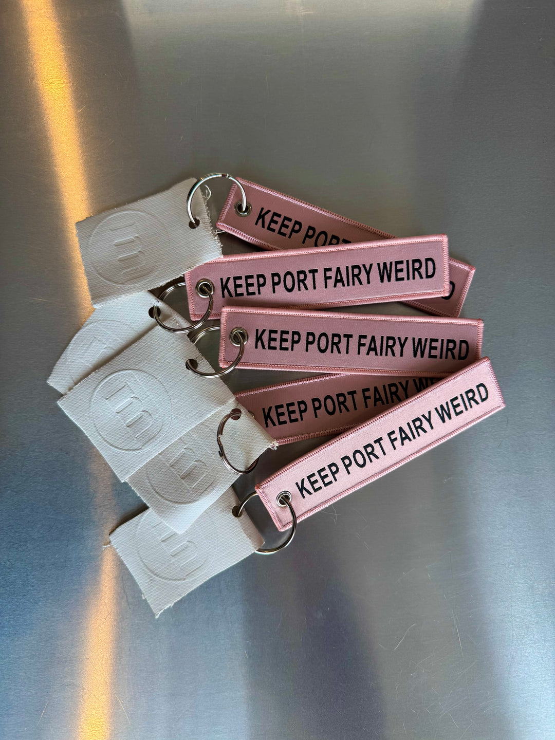 KEEP PORT FAIRY WEIRD - KEYCHAIN