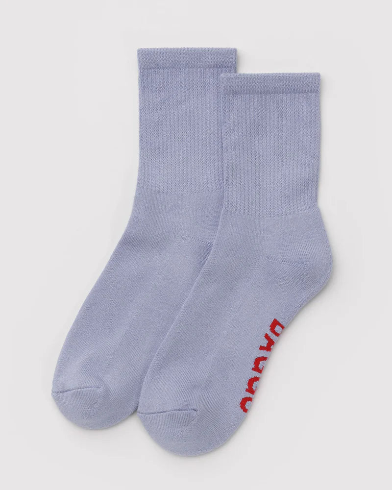 Baggu Ribbed Socks - Mist