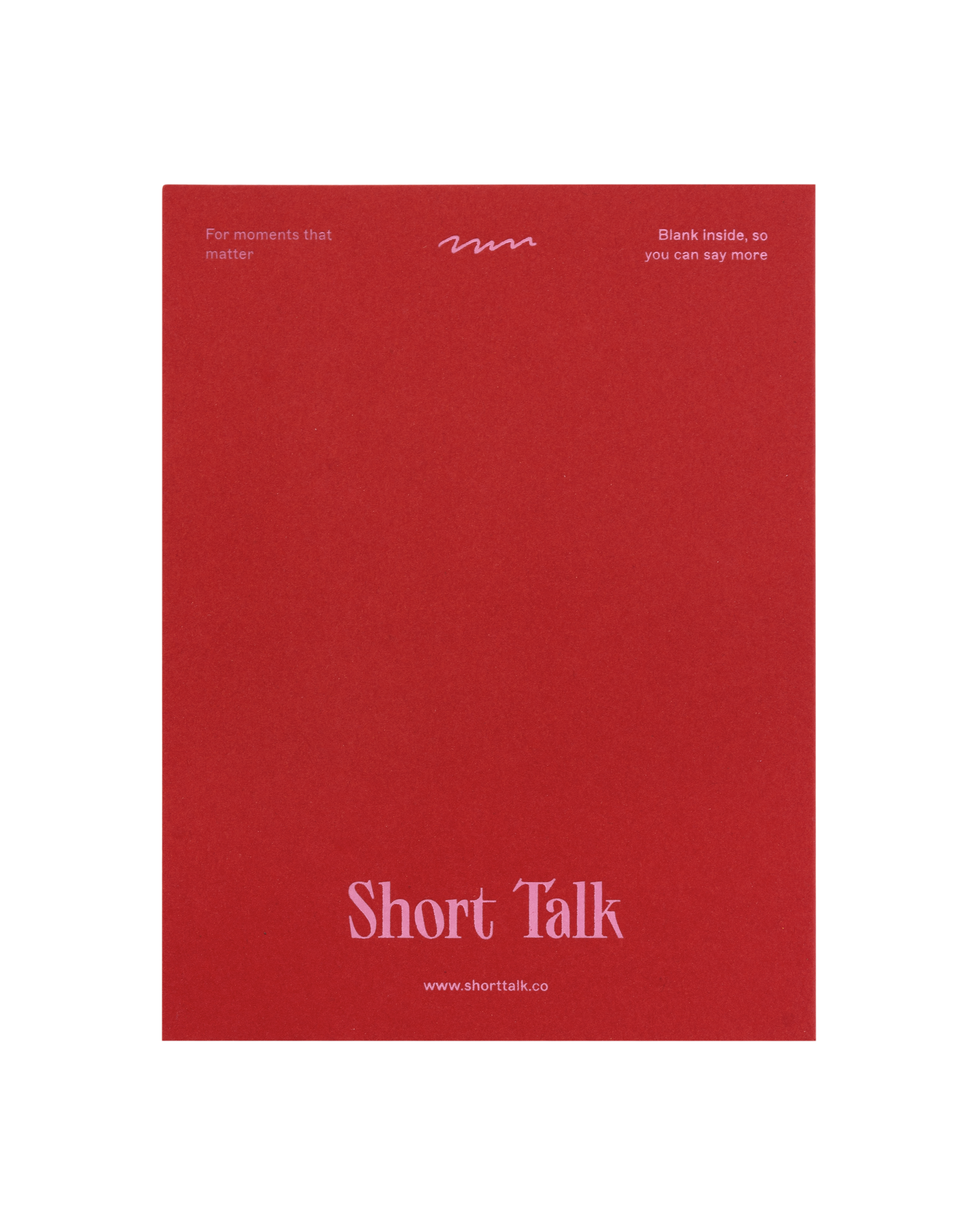SHORT TALK - I CHOOSE YOU