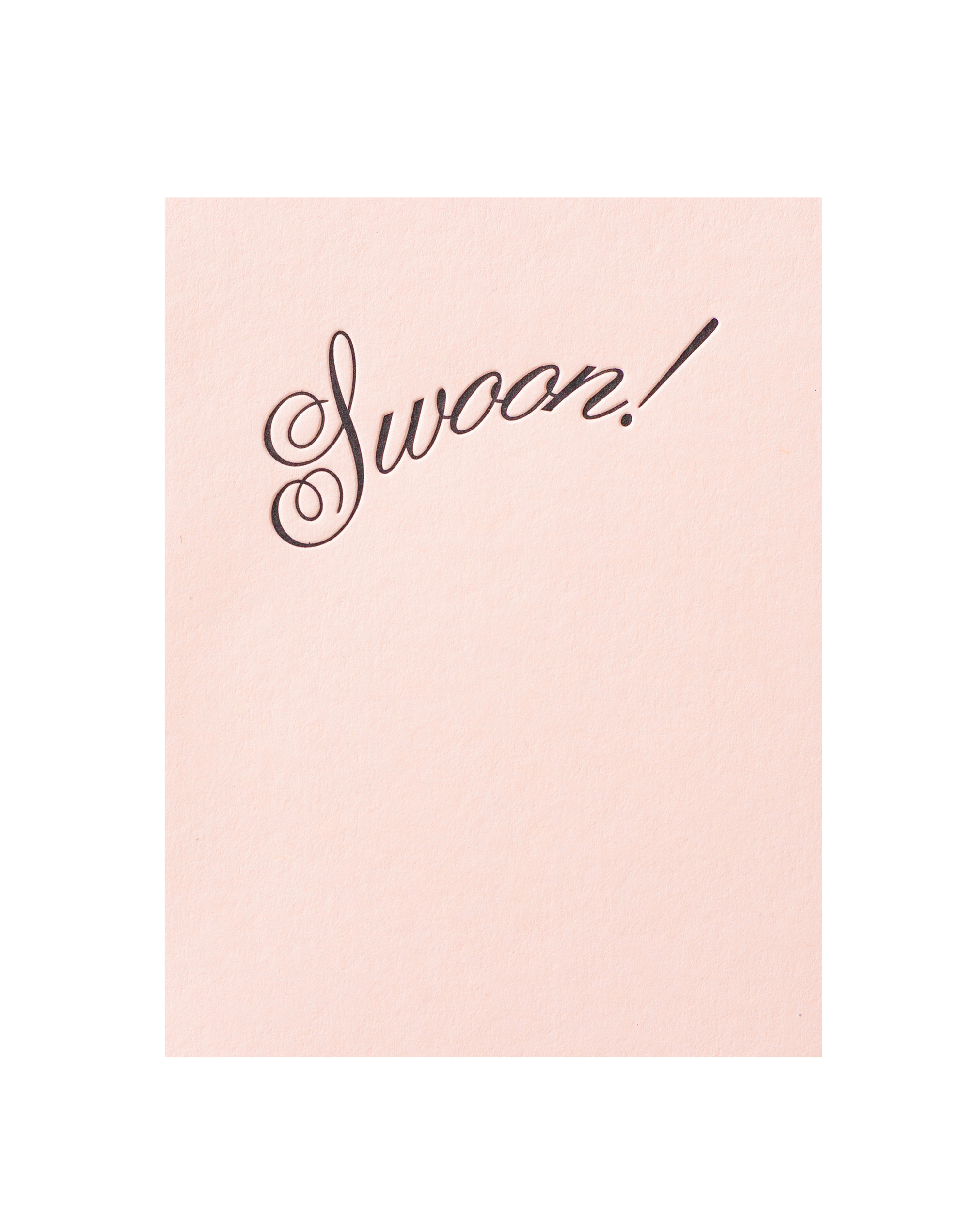 SHORT TALK - SWOON