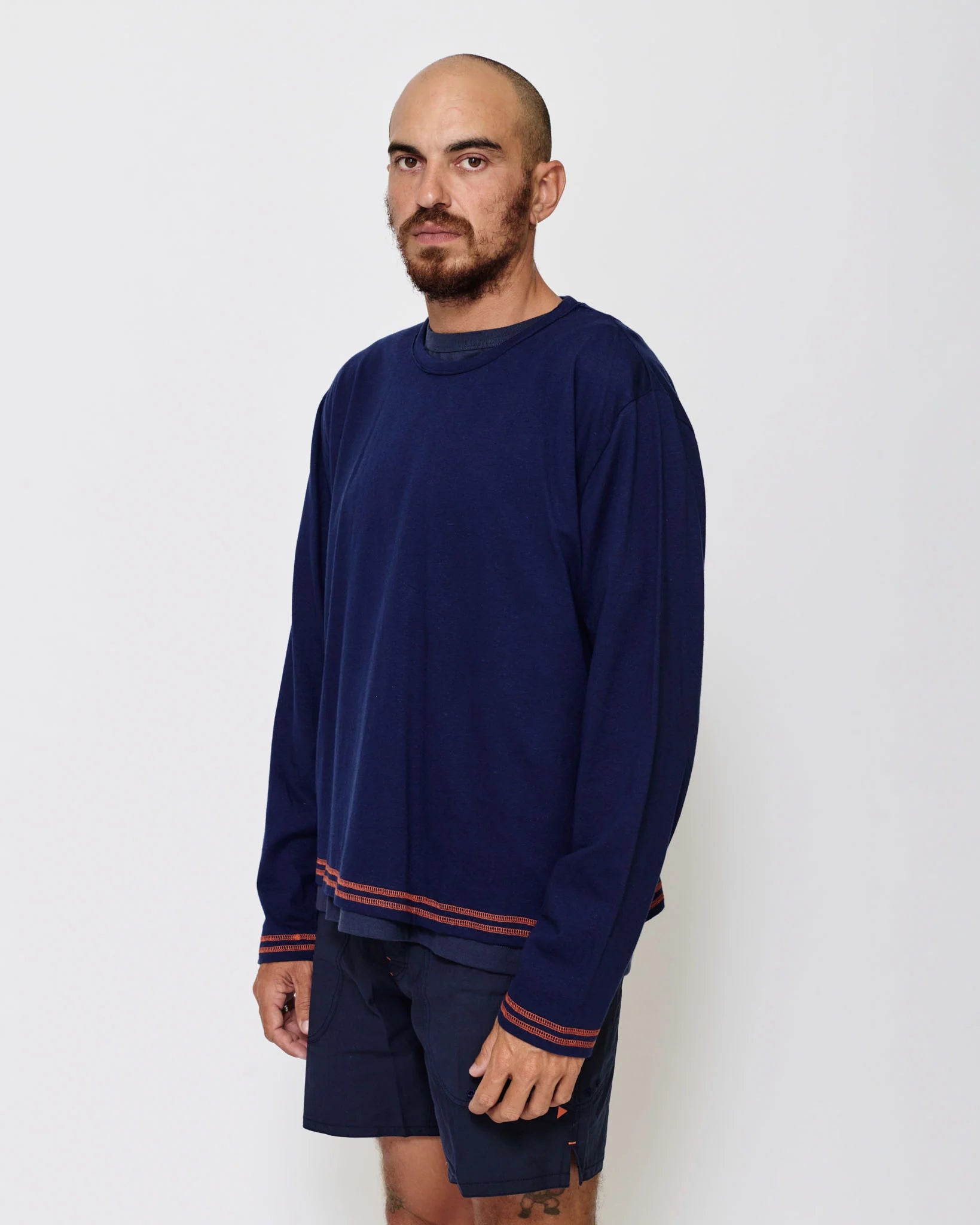 Marsh - Hemp Pullover - Navy