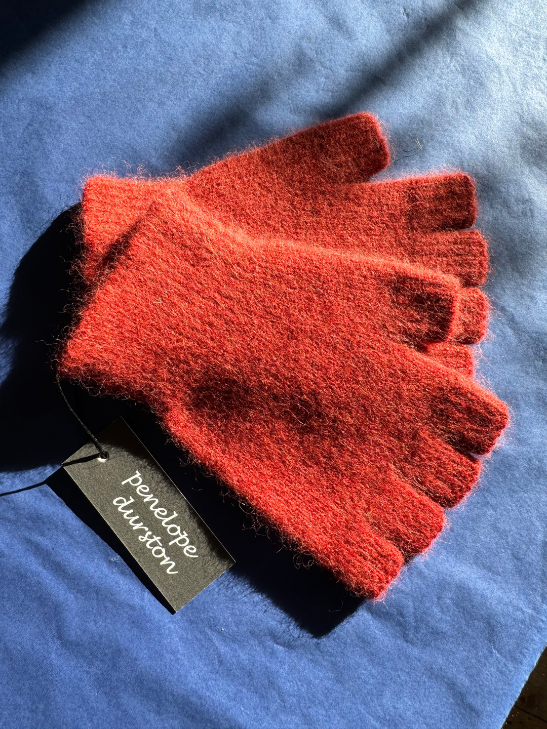 Fingerless Gloves - Short - Paprika