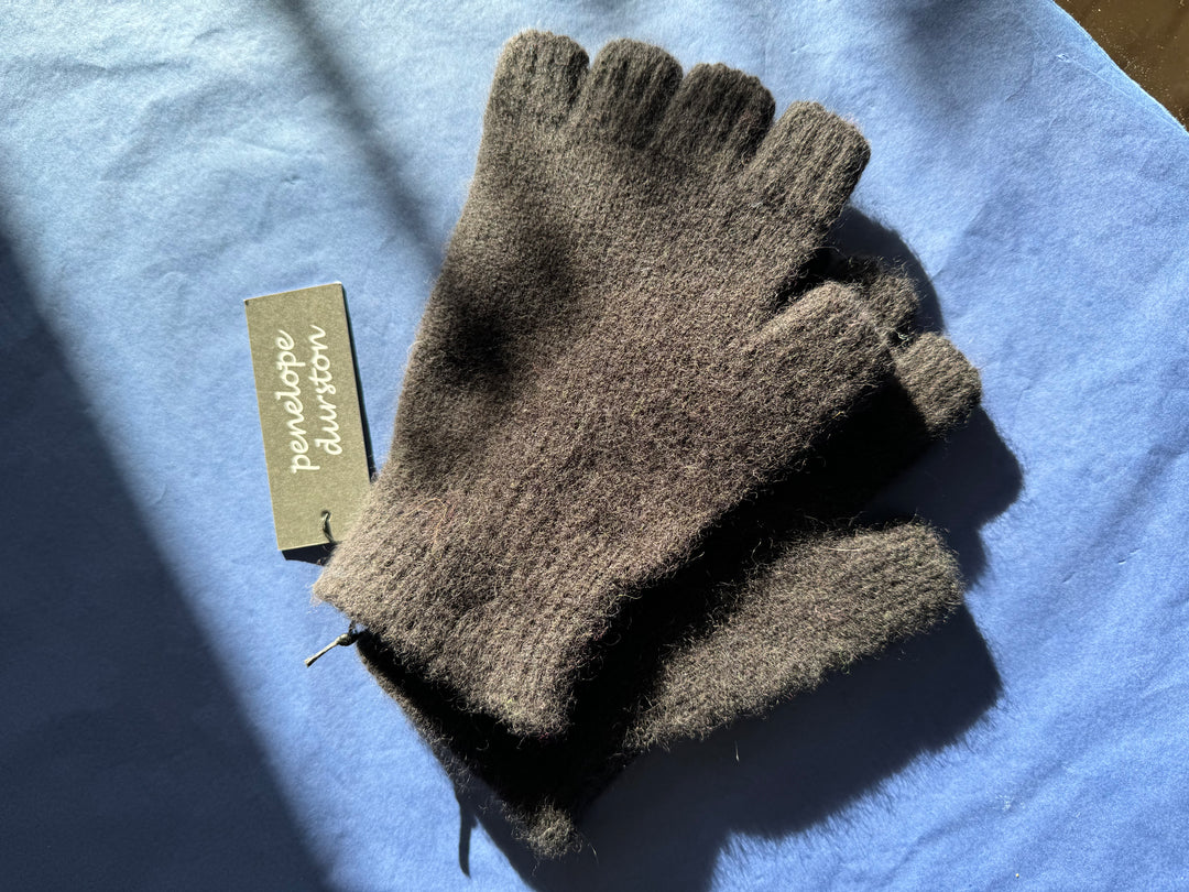 Fingerless Gloves - Short - Black