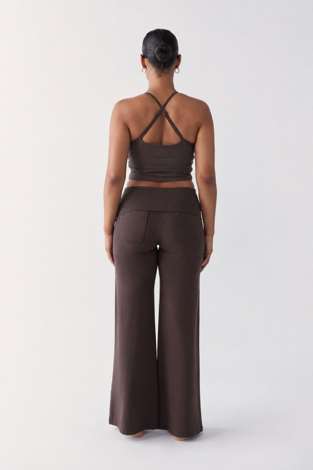 Pinky & Kamal - Full Length Yin Flare - Dark Brown