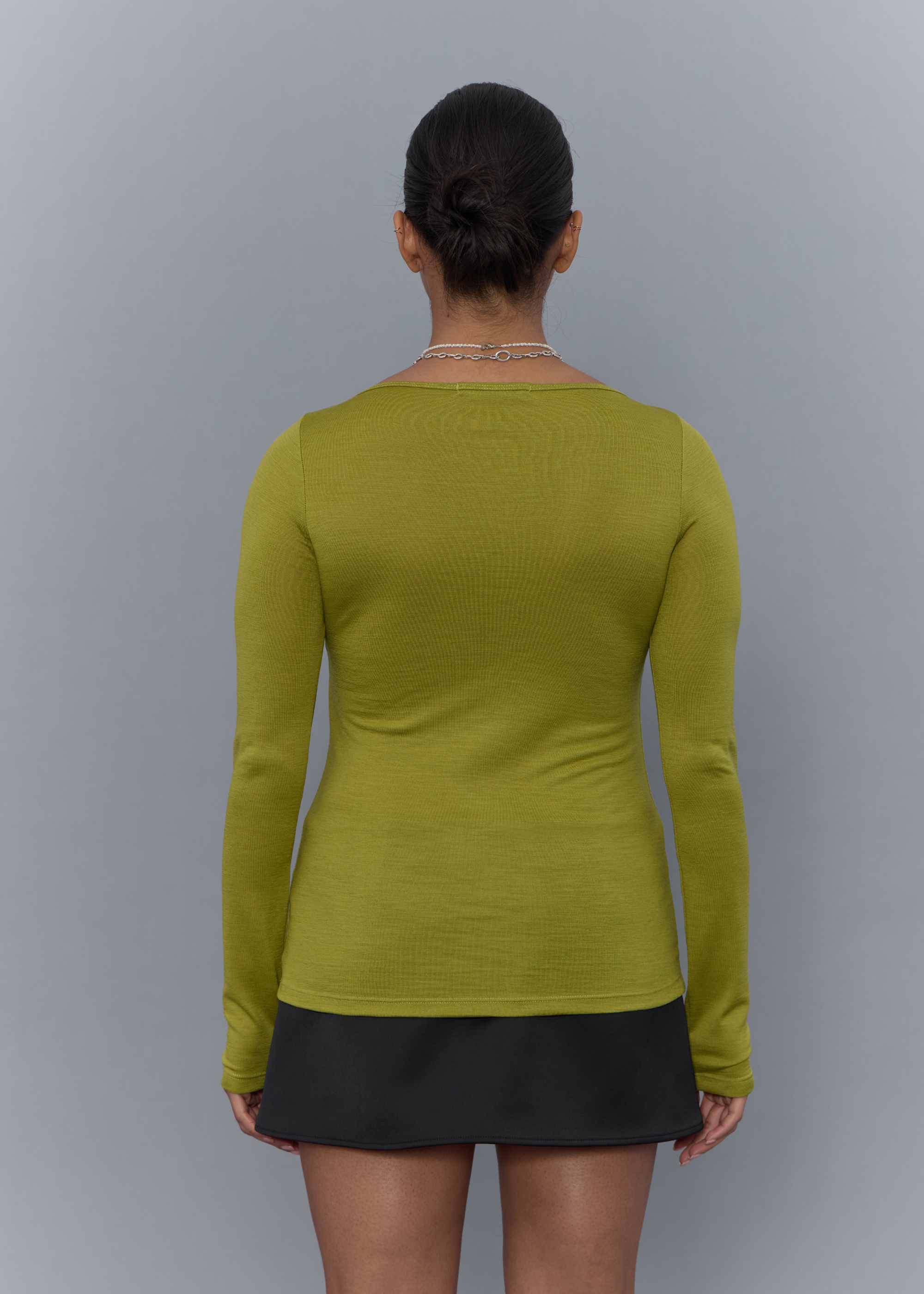 Permanent Vacation - Connection Wool Top - Algae