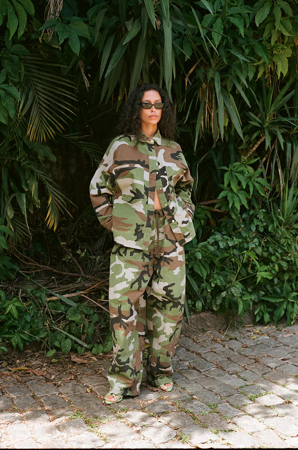 Kinga Csilla - Camuffare Pallet Pant