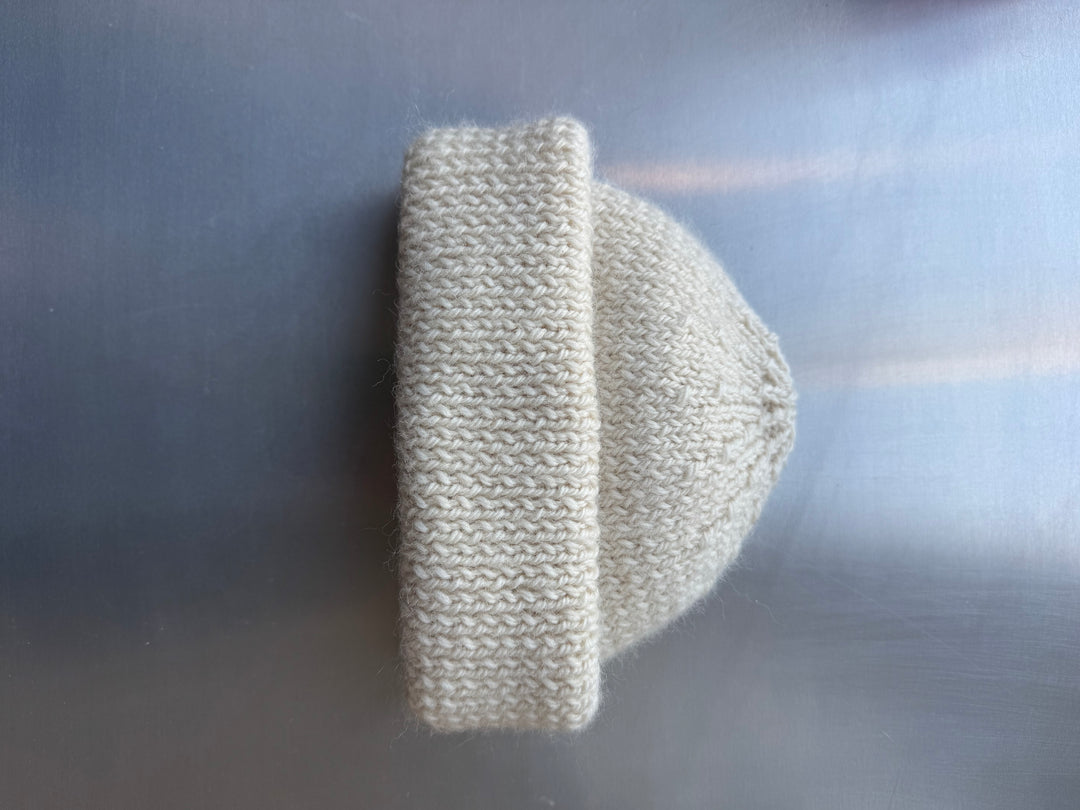 Fisherman’s Beanie ~ Snow