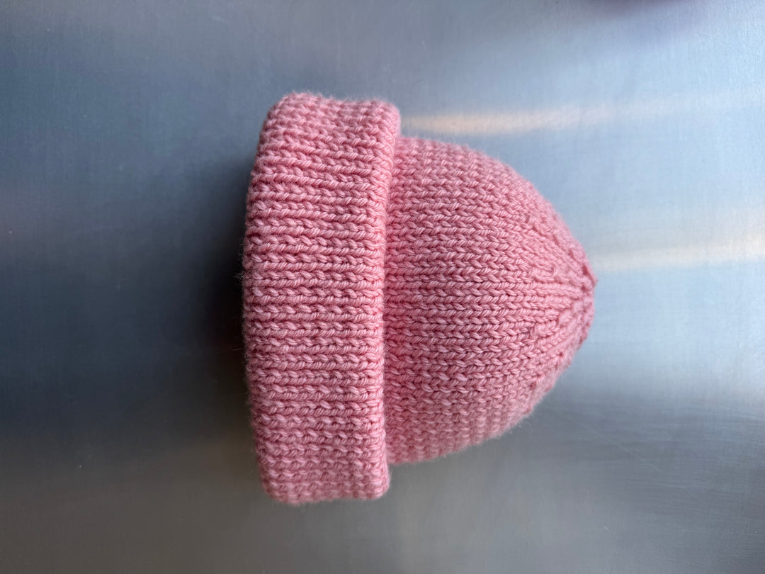 Fisherman’s Beanie ~ Light Pink