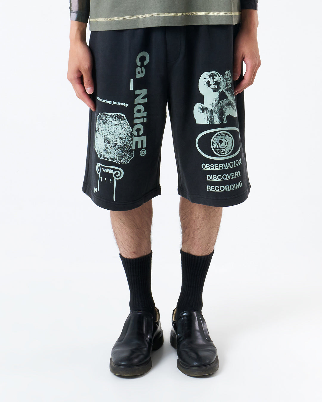 CANDICE - JOURNEY SHORTS - CHARCOAL